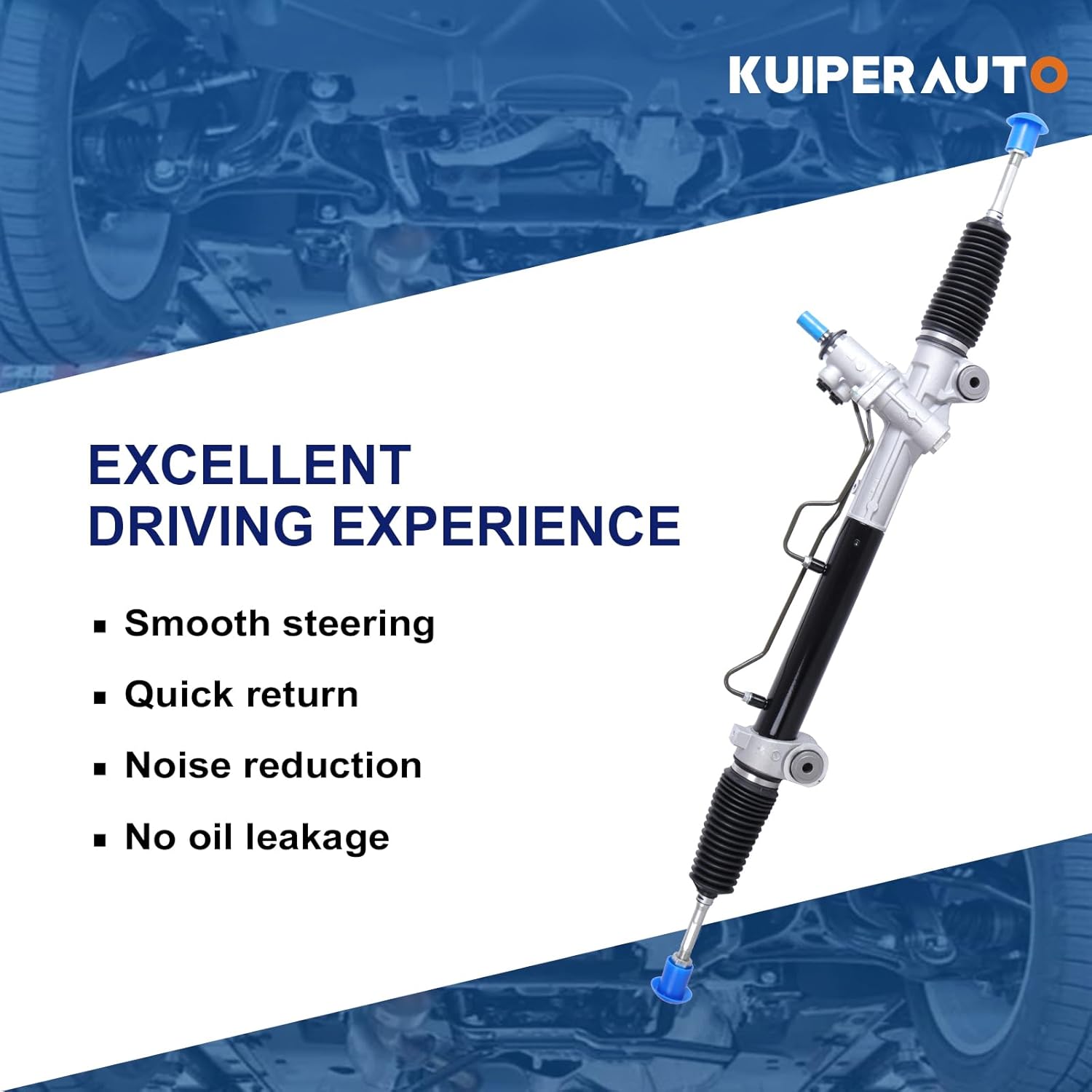 KUIPERAUTO Complete Power Steering Rack and Pinion Assembly 97-2630 4550309420 Compatible for 2007-2011 Toyota Camry Compatible for 2007-2012 Lexus ES350