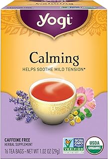 Sponsored Ad - Yogi Tea - Calming (4 Pack) - Helps Soothe Mild Tension with Chamomile, Lavender, Hibiscus, and Licorice Ro...