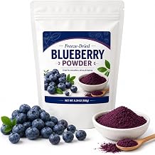 Freeze Dried Blueberry Powder, 5.29oz Blueberries Fruit Powder