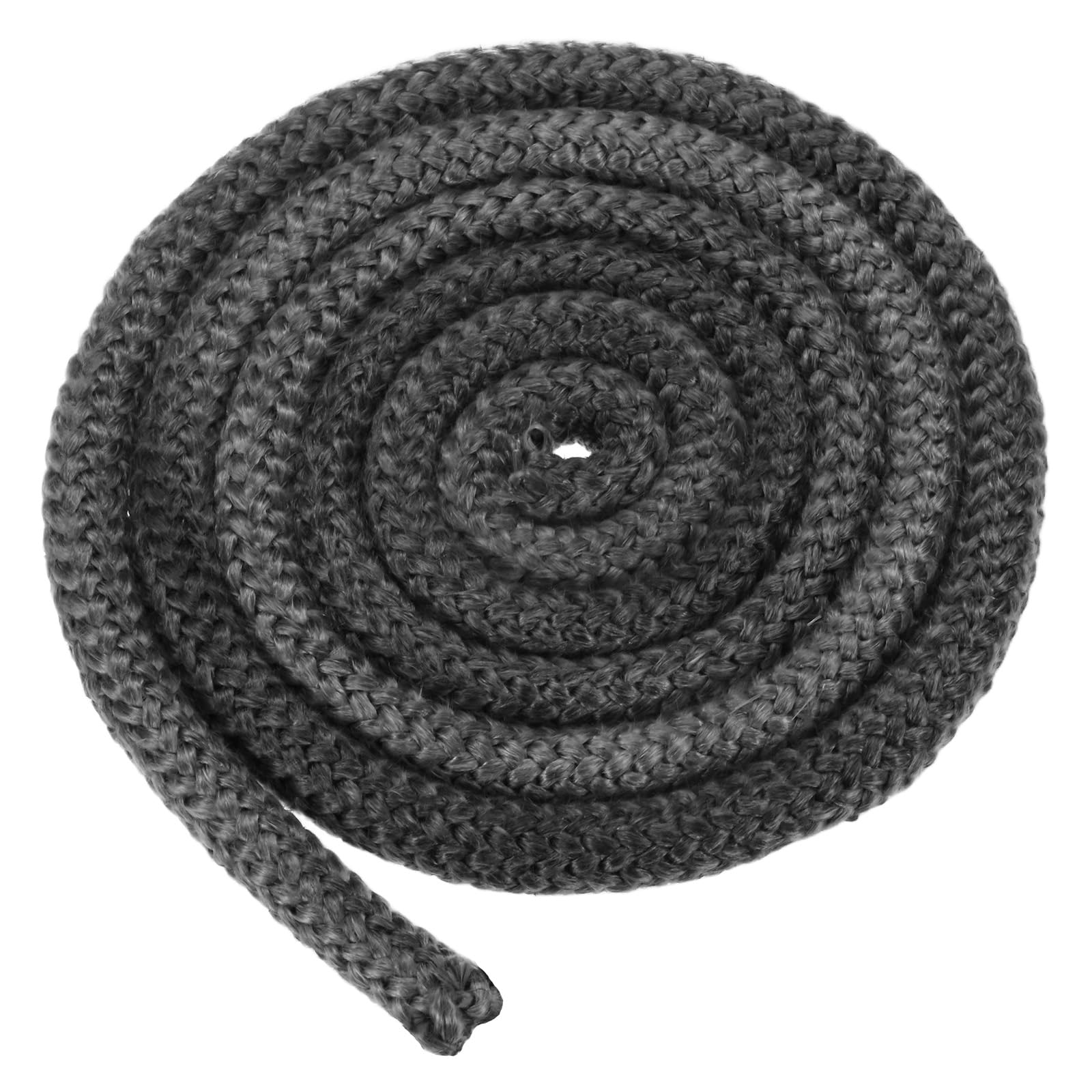 Corde d'étanchéité ronde en fibre de verre noire 1,9 x 220 cm M METERXITY poêle à bois