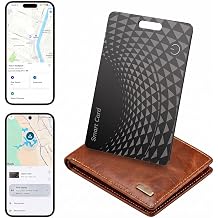 2Pack Wallet Tracker Card for iOS & Android Ultra-Thin in IP68 Waterproof