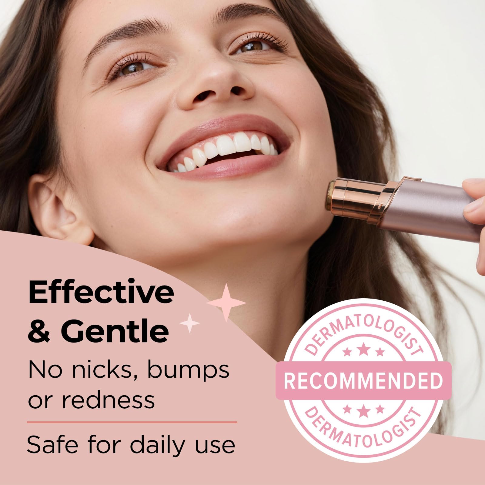 Painless Facial Hair Remover - TV Favorite -2 Painless Facial Hair Remover - TV Favorite -2
