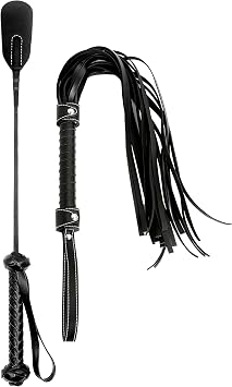 Riding Crop Horse Whip Equestrian Kit Paddle for Adults Faux Leather Flogger 33 Inches Horse Crop Faux Leather 18 Inches Costume Accessories Cosplay