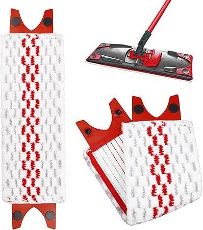 4er Pack Mikrofaser-Wischpads Für Vileda H2Pro - Wiederverwendbar & Maschinenwaschbar