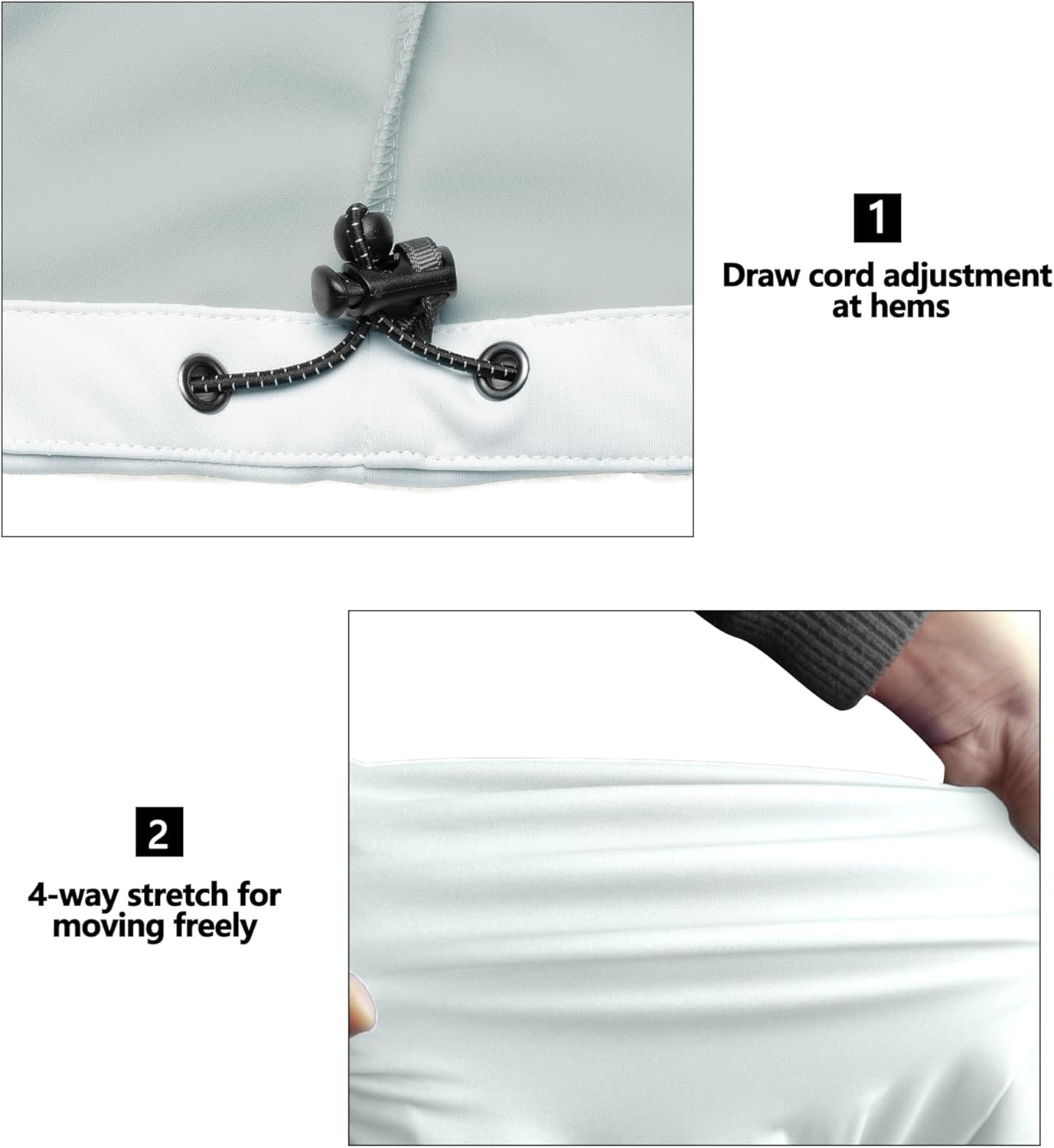 Little Donkey Andy Women's Lightweight Softshell Vest, Windproof Sleeveless Jacket for Running Hiking Travel - Image 2