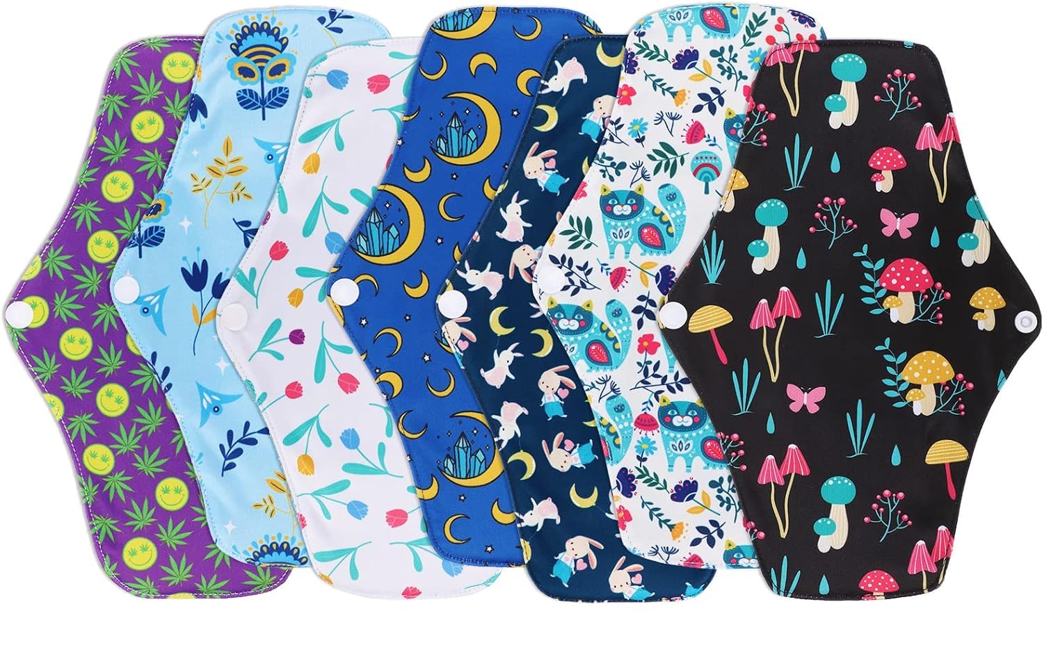 See full amazon price history chart for Reusable Menstrual Pads, Bamboo Cloth Pads for Heavy Flow with Wet Bag, Large Sanitary Pads Set with Wings for Women, Washable Overnight Cloth Panty Liners Period Pads (large, 1, count) Reusable Menstrual Pads, Bamboo Cloth Pads for Heavy Flow with Wet Bag, Large Sanitary Pads Set with Wings for Women, Washable Overnight Cloth Panty Liners Period Pads (large, 1, count) (B0DFHDTSB1) Amazon Price History, Amazon Price Tracker