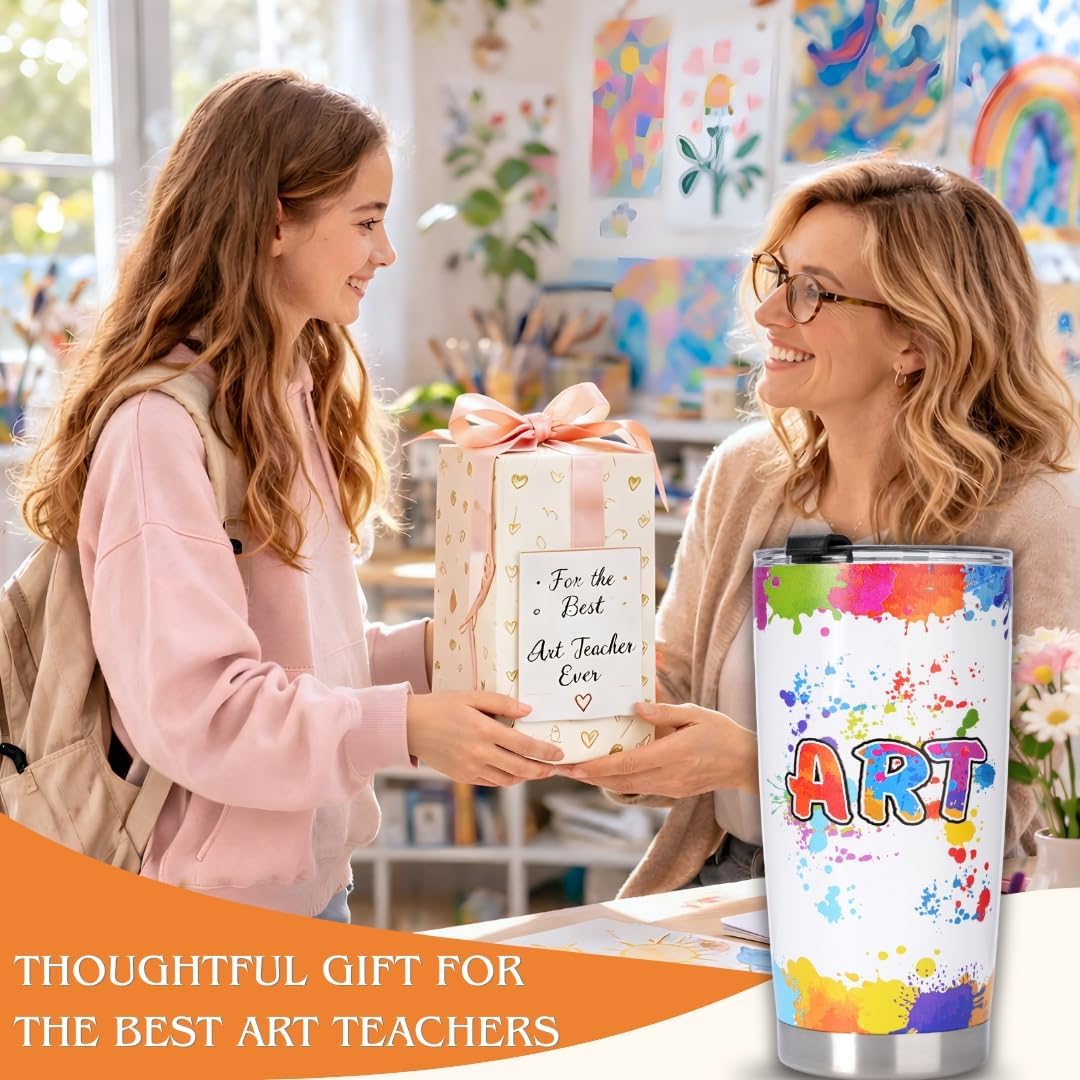 Art Teacher Appreciation Gifts, Fun Art Teacher Gifts for Women and Men, Colorful Artistic Gifts for Arts Lovers Teacher Appreciation Week, Christmas, End of Year and Back to School image 5