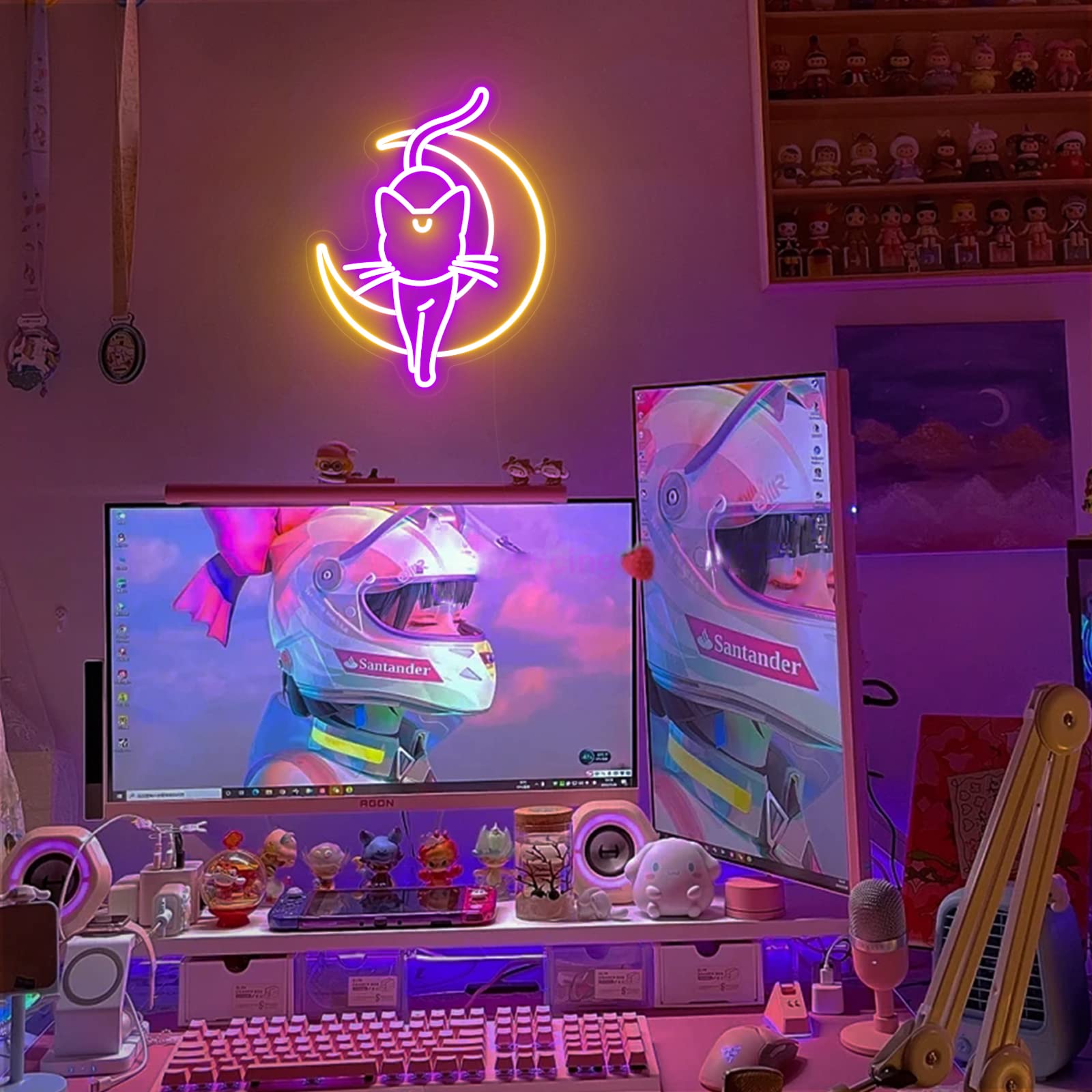 美品 セーラームーン LEDネオンサイン 美少女戦士セーラームーンミュージアム」が六本木ミュージアムに