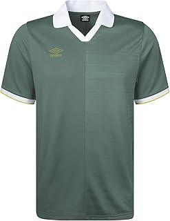 Umbro Mens Johnny Collar Short Sleeve Jersey Top