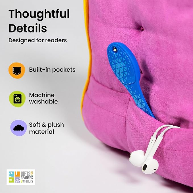 Soporte almohadillado para tablet y libro, perezoso, para cama miniatura 7