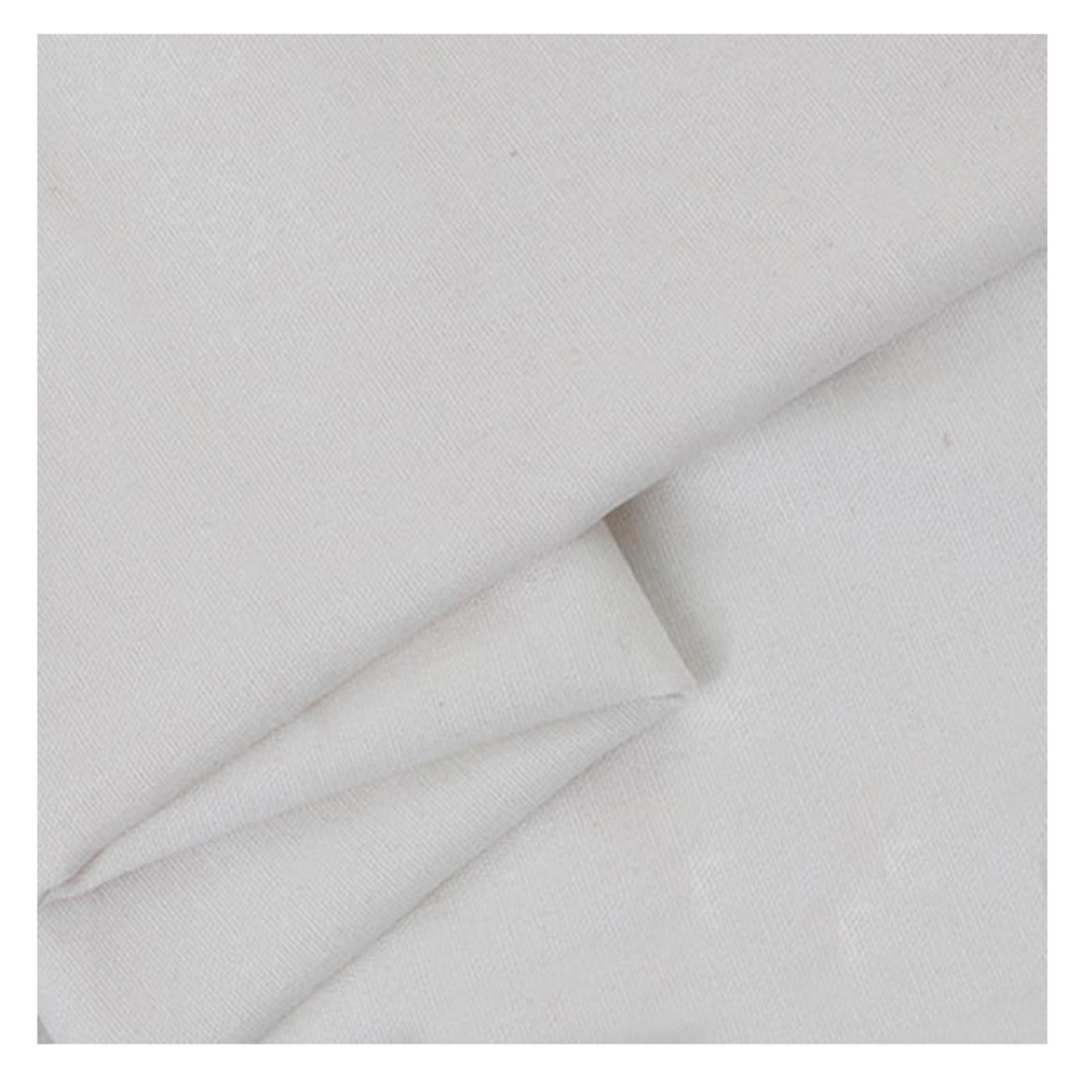 100% Lin en Tissu Naturel Haut de Gamme au Mètre pour Rideaux Élégants et Nappes Chic