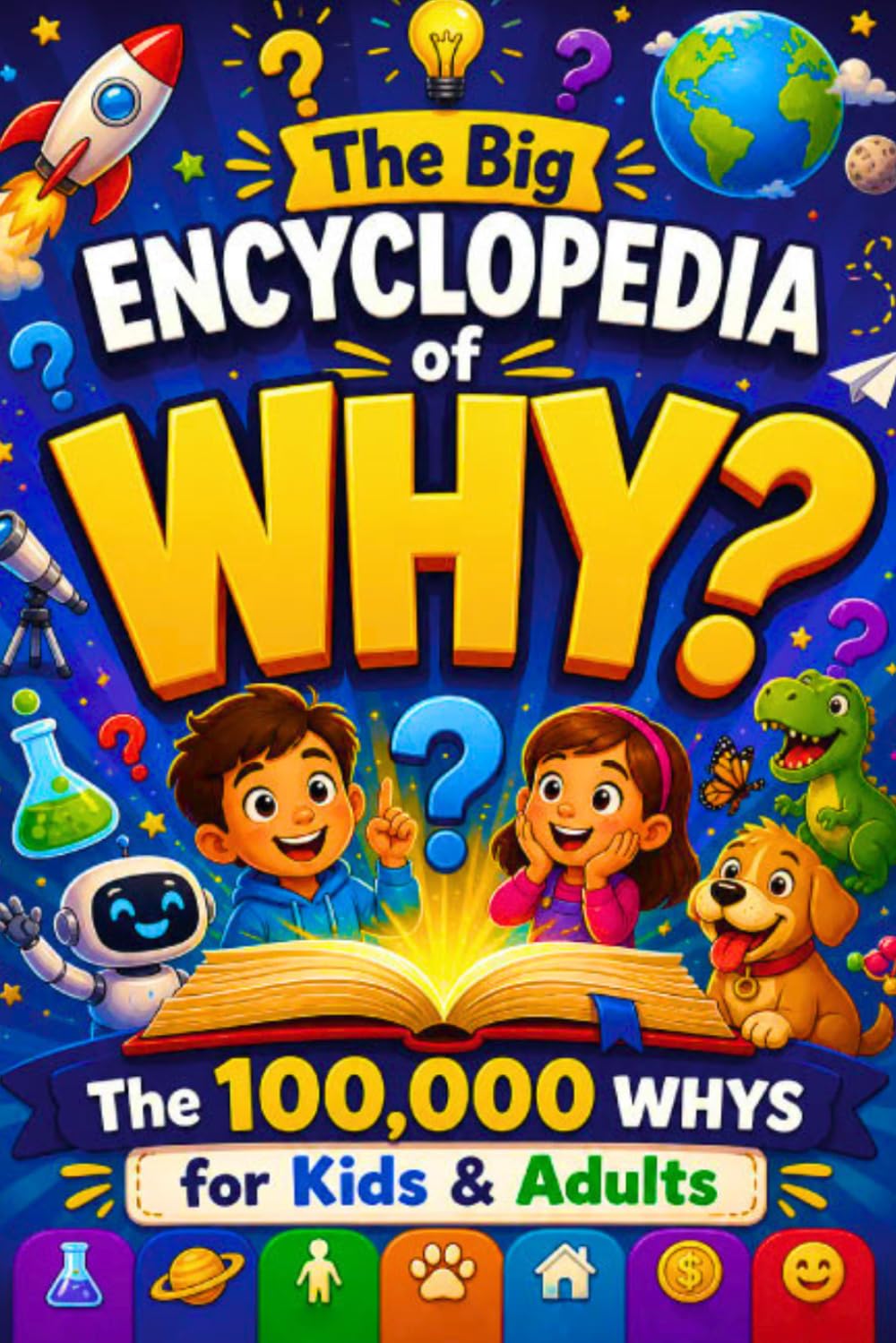 The Big Encyclopedia of WHY: The 100,000 Whys for Kids & Adults: Answers to the Most Curious Questions About Life, Science, and the World
