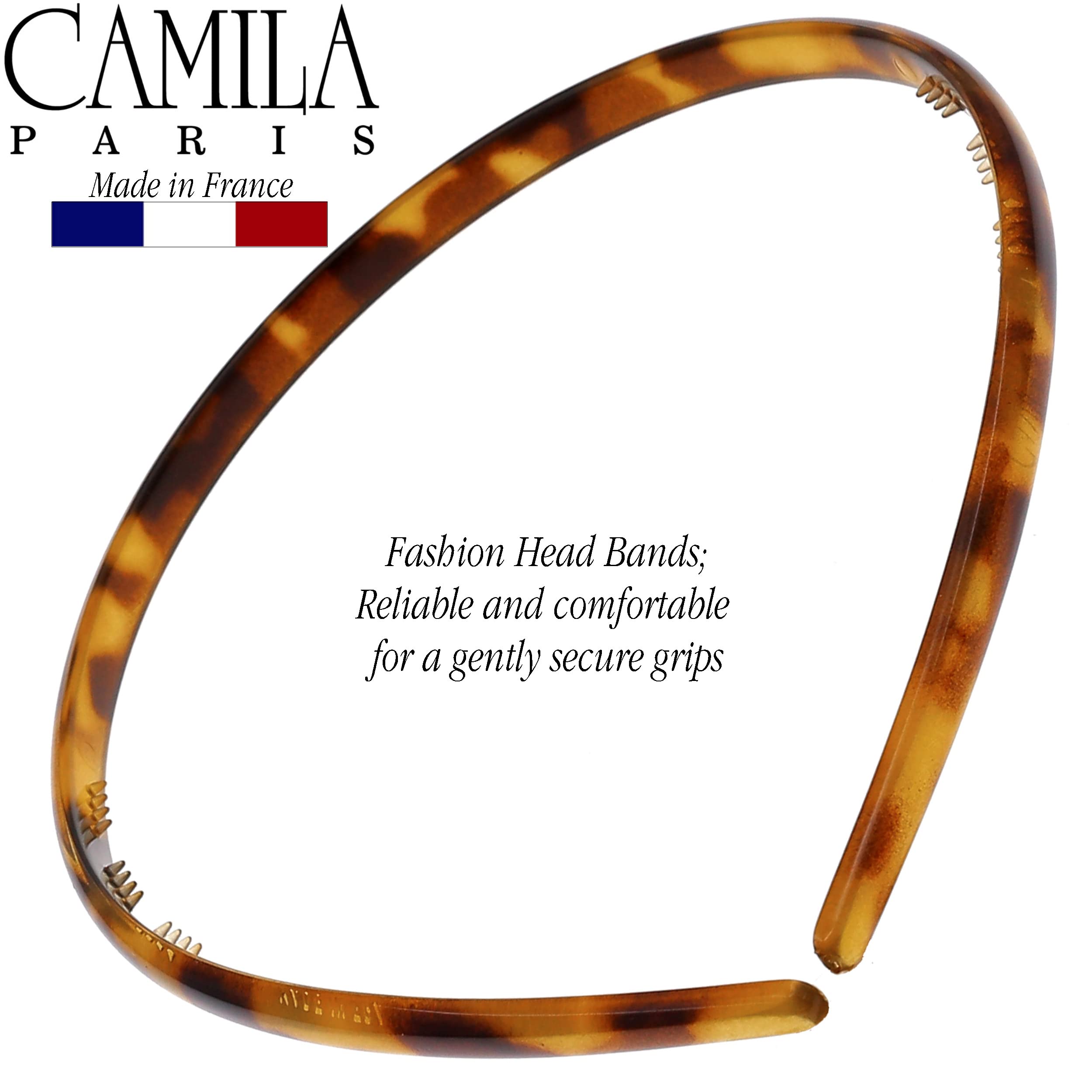 Handmade French Headband, Strong Hold No Slip, Durable Amazon.com : Camila Paris CP3466 French Headband for Women  main image 3