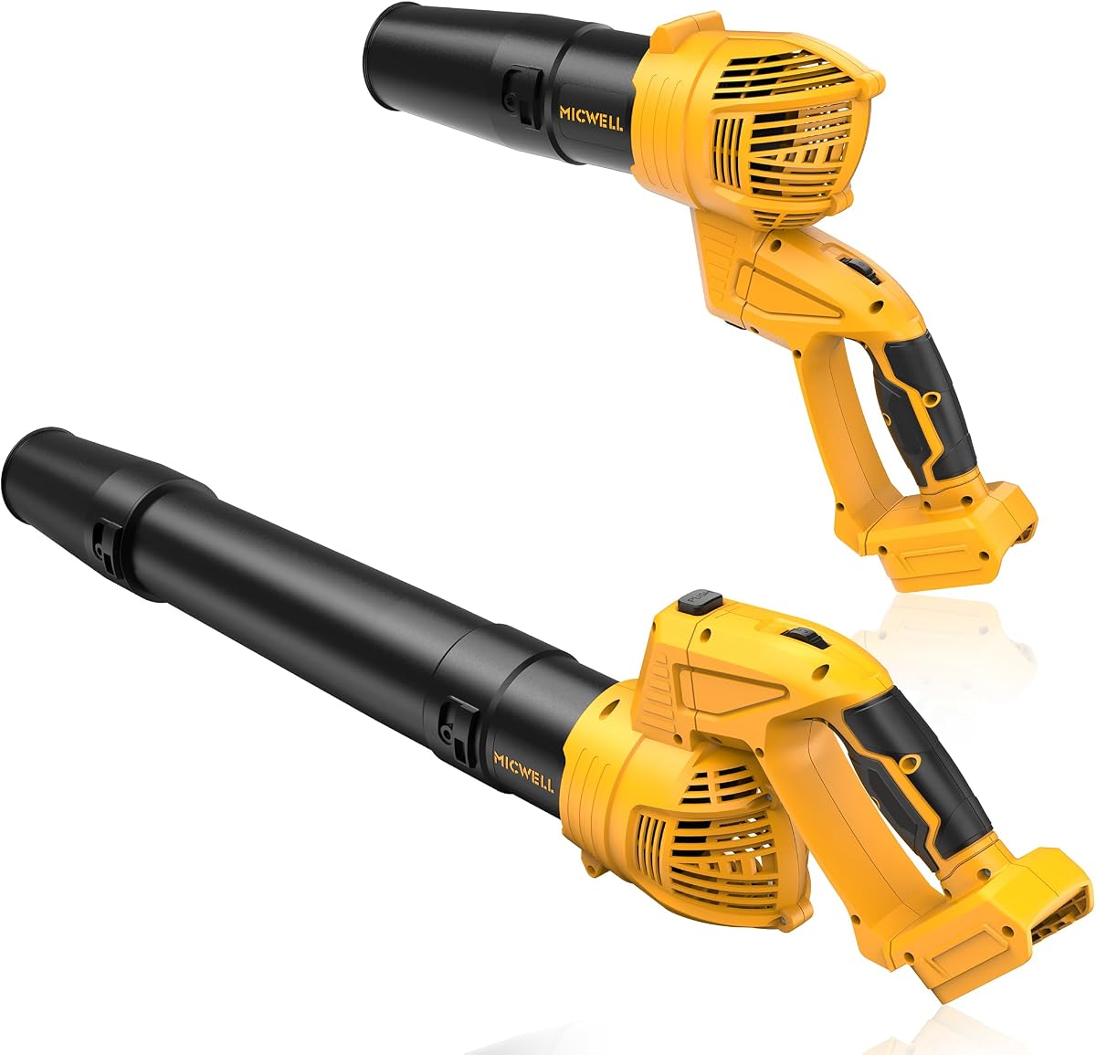 Cordless Blower (Tool Only) for Dewalt 20V Max Battery, Rotatable Handle, 2.58Lbs Lightweight, 500 CFM, 5 Speeds, Handheld Small 20v dewalt Battery Powered Blower for Lawn Care, Yard, Car, Patio