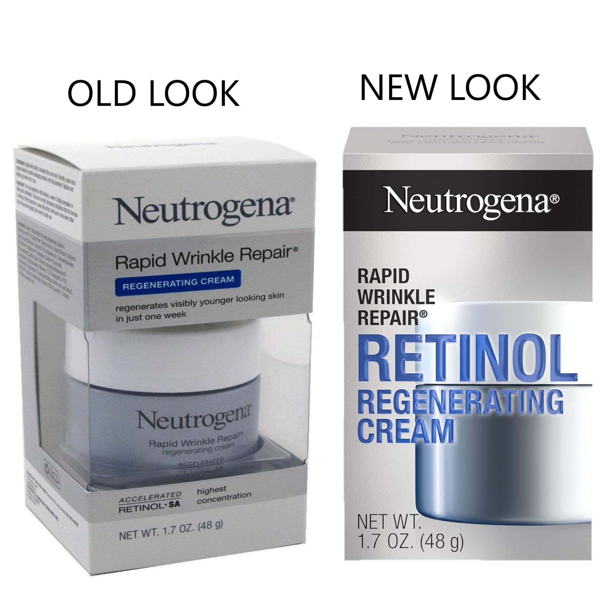 Amazon.com: Neutrogena Rapid Wrinkle Repair Retinol Regenerating 