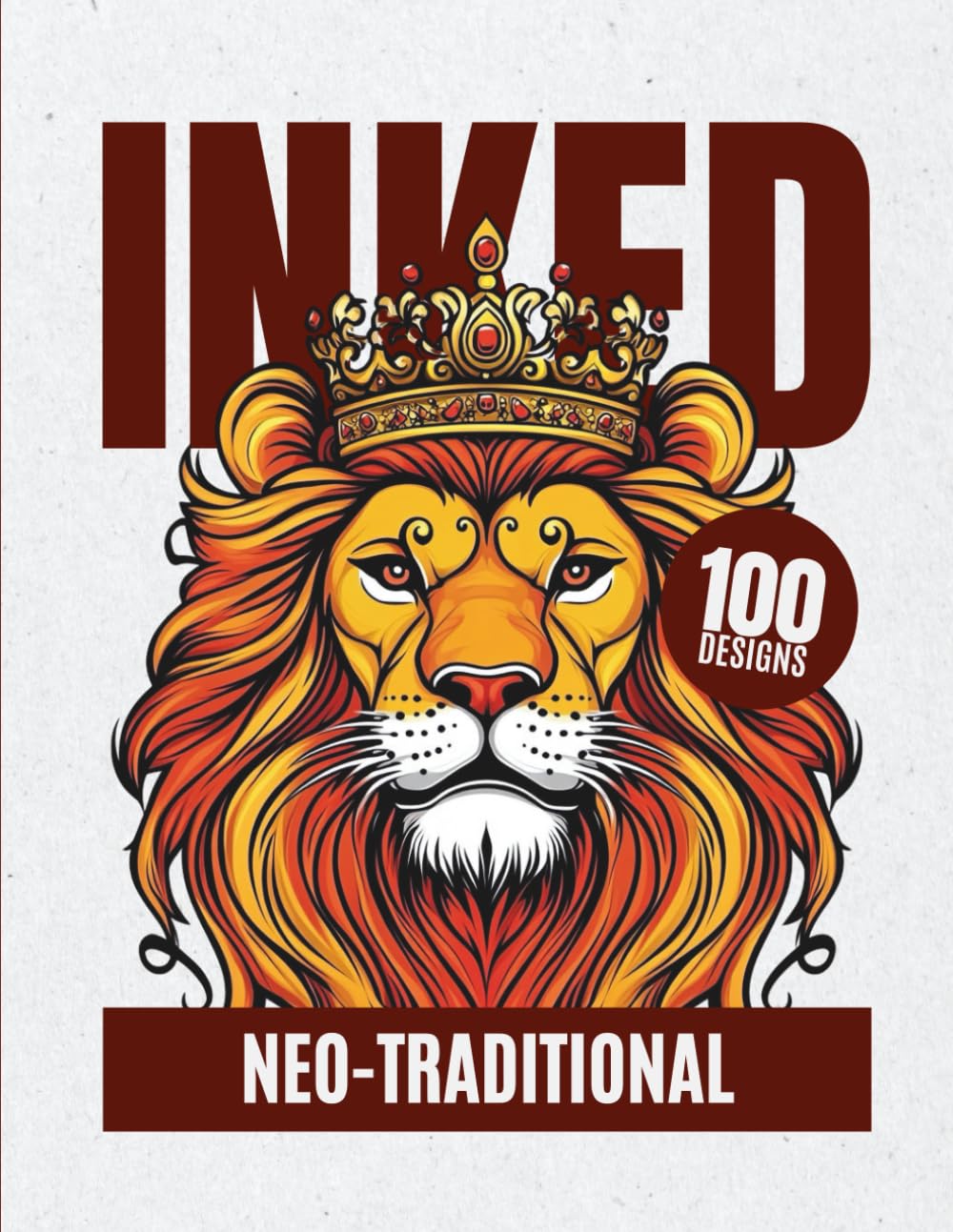 INKED: Neo Traditional Tattoo Coloring Book