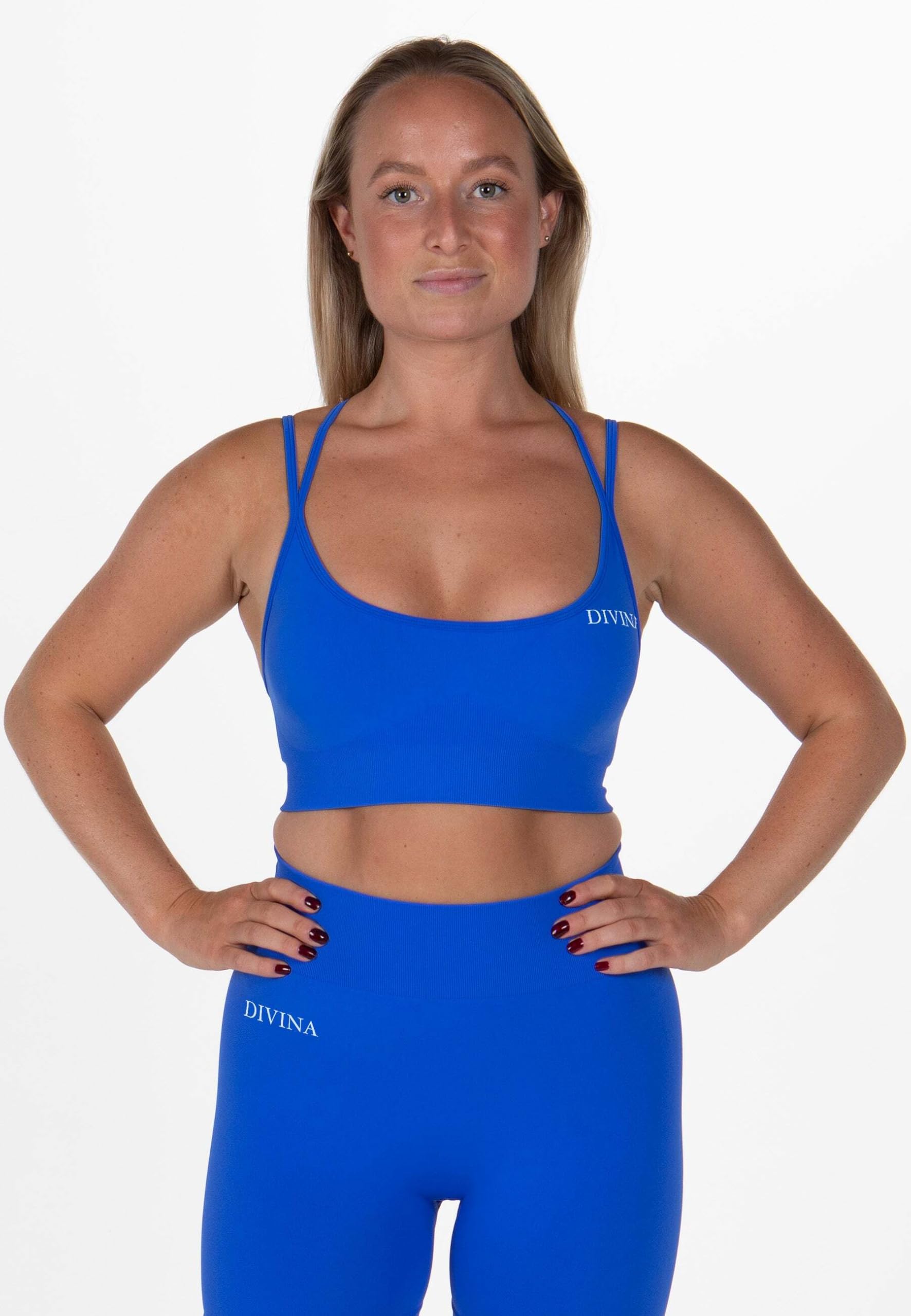 Divina Sujetador deportivo sin costuras Prime – Sujetador deportivo de alta calidad, ideal para entrenamiento ligero a moderado