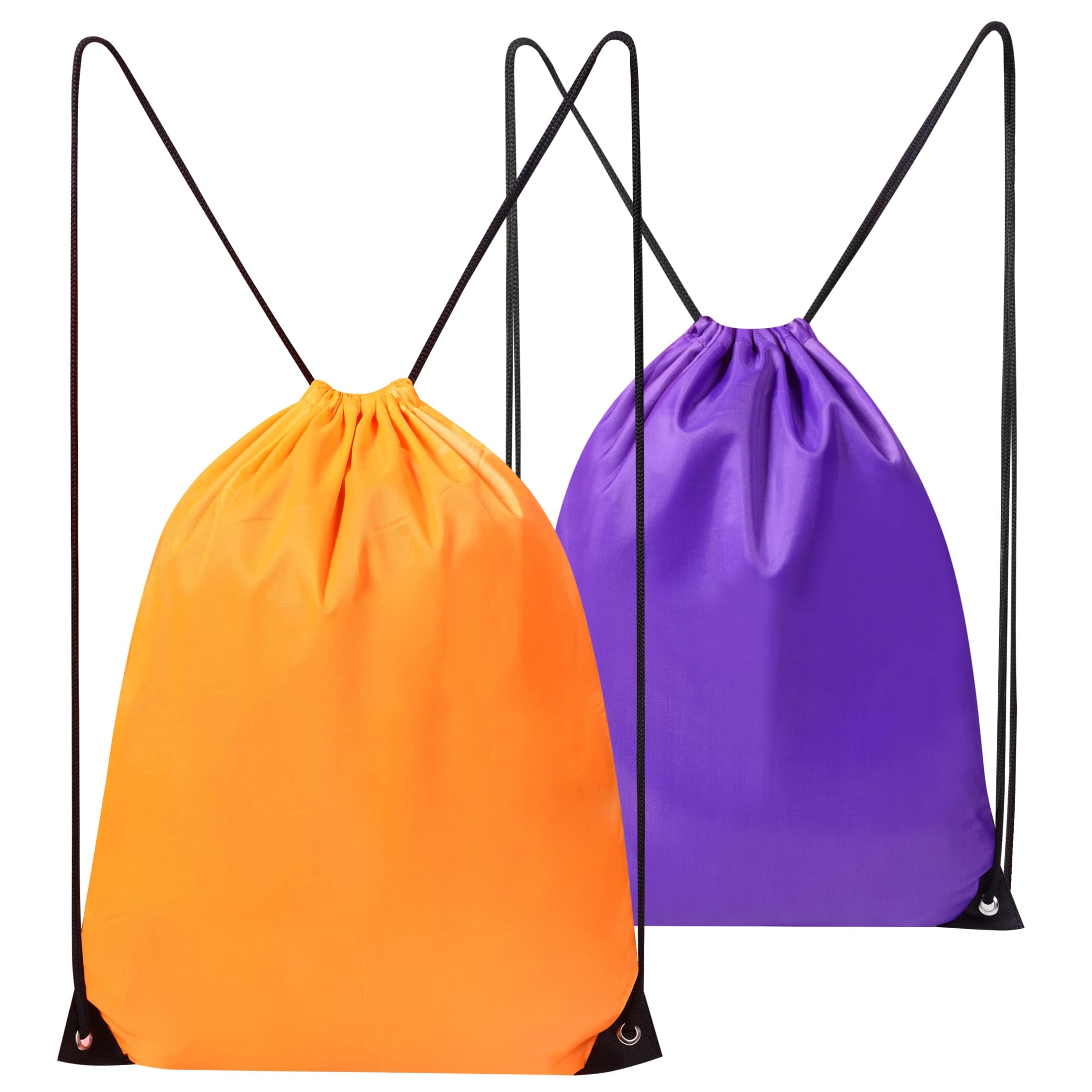 WESTWOOD FOX Bolsa de gimnasio con cordón, mochila de polietileno para mujeres y hombres, bolsa de natación, viajes, playa, escuela, vacaciones, adecuada para deportes, niños, niñas
