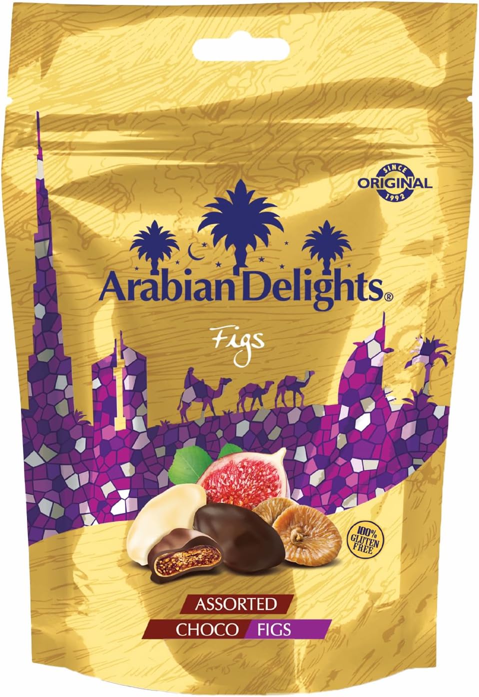 Arabian Delights Fig Chocolate Assorted Pouch 100 g