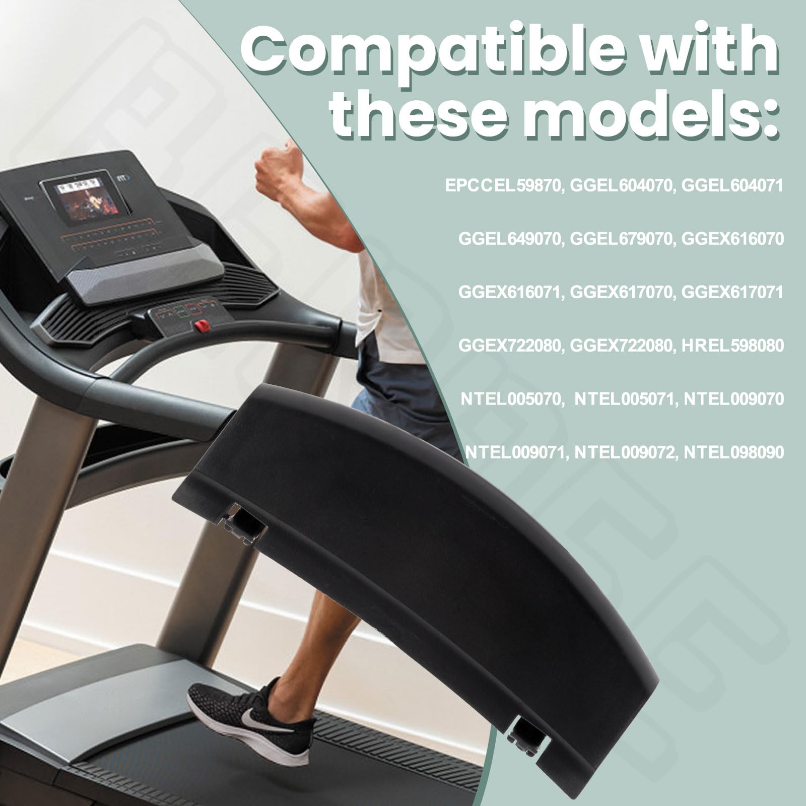 Amazon.com : 244325 Battery Cover Compatible with Epic, Golds Gym
