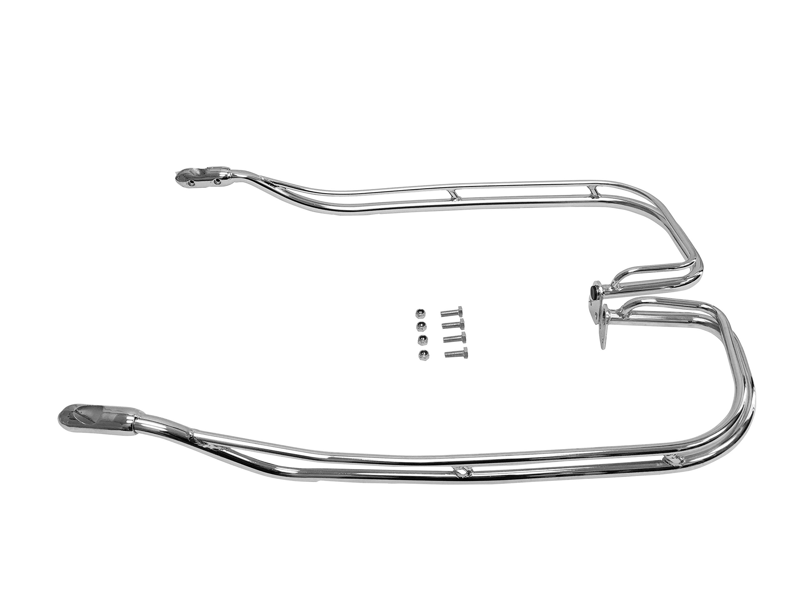 Amazon | Nostalgicソフトサドルバッグガードレール1998 – 2008 Harley