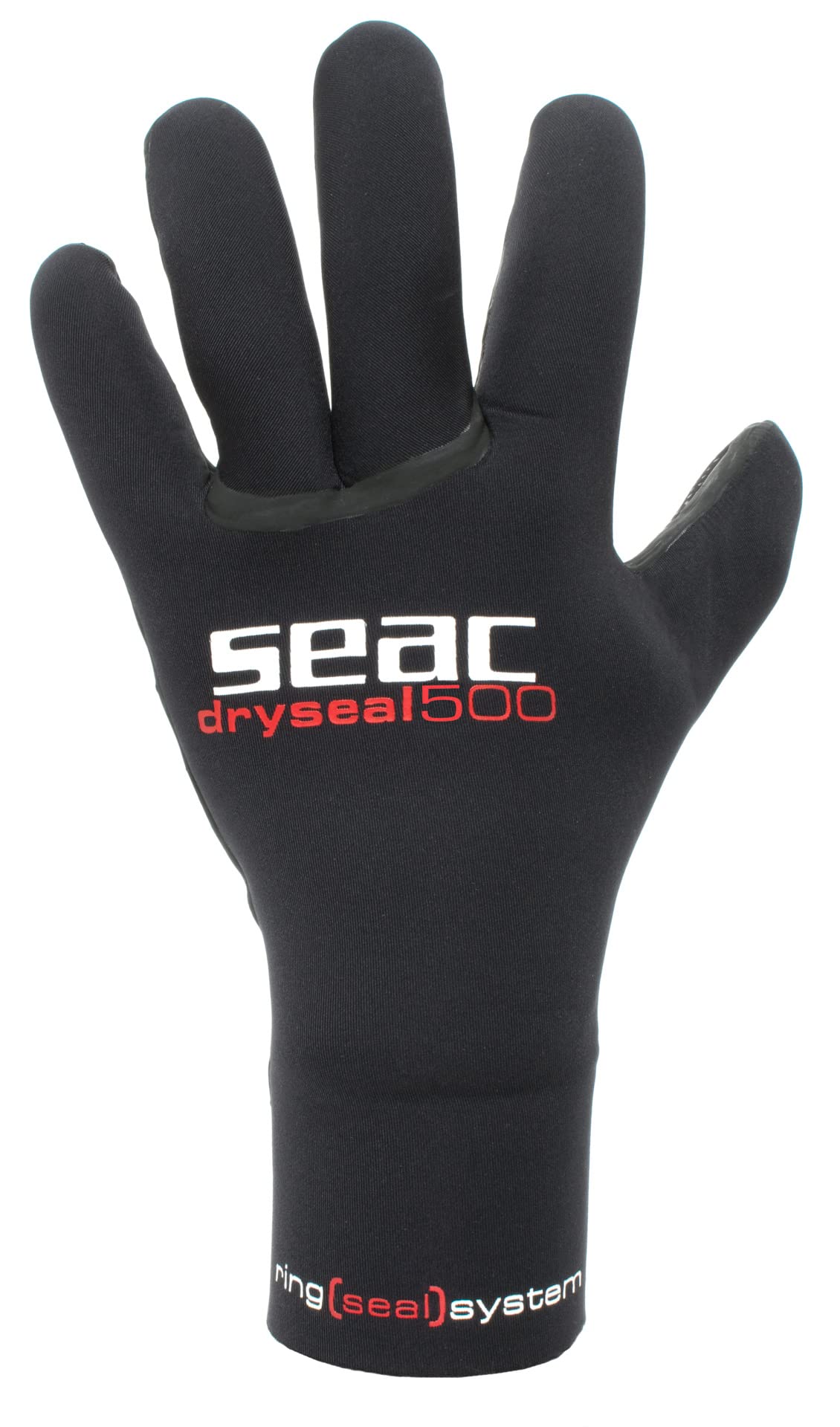 SEAC Dryseal 500 Gloves - Black, Medium, 5mm - Image 2