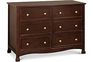 daVinci Kalani Espresso 6-Drawer Dresser: Classic, Sustainable Style