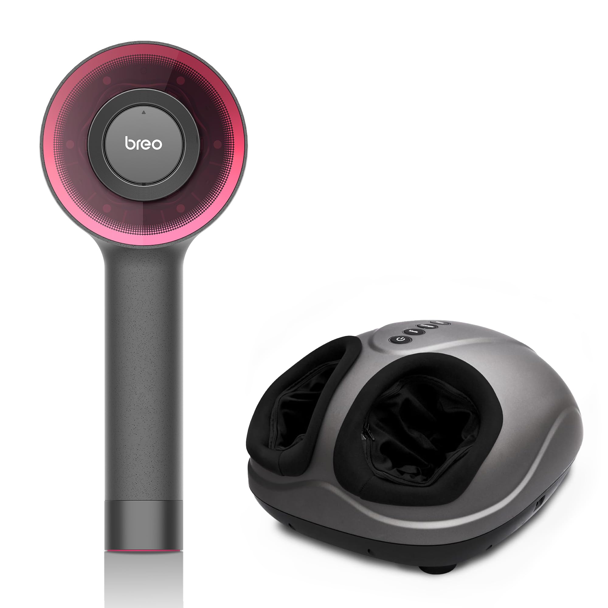 Amazon.com : Breo Scalp 3 Scalp Massager Brush & Shiatsu Foot