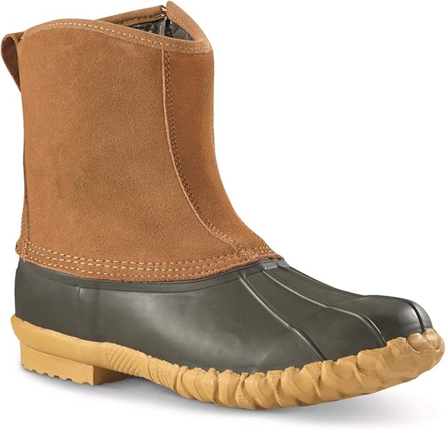 Guide Gear Side-Zip Insulated Duck Boots 400-gram, Male, 8D, Tan