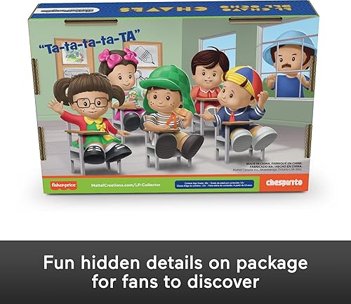 Miniatura 6 de Little People Collector El Chavo Del Ocho Serie de TV Edición Especial Set para Adultos y Fans, 4 figuras en paquete de exhibición
