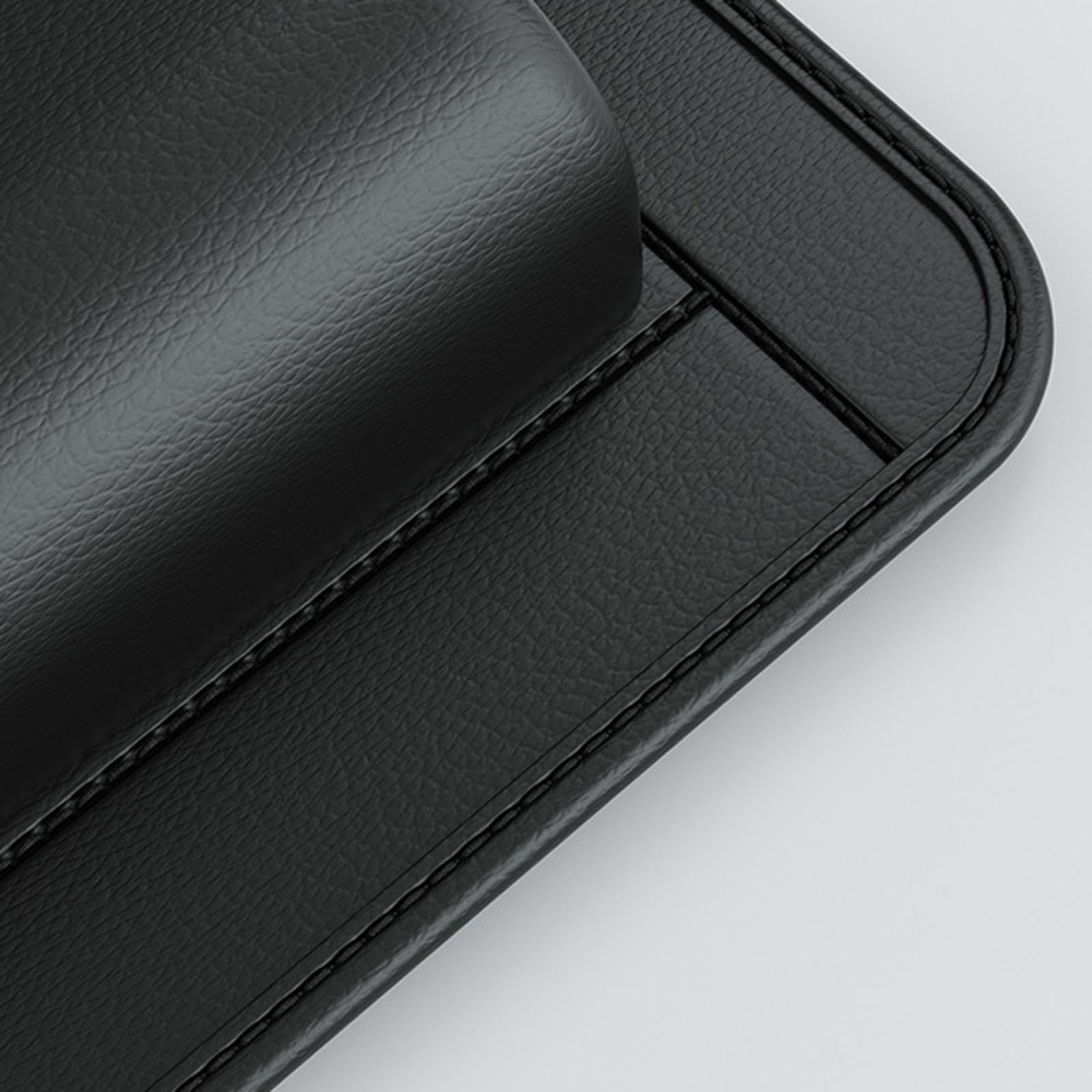 predolo Car Trunk Organizer Aufbewahrungsbox Mehrere Taschen PU Wasserdicht Rücksitz Hängend mit Schnallen für Familien Reisen Auto 90cmx45cm