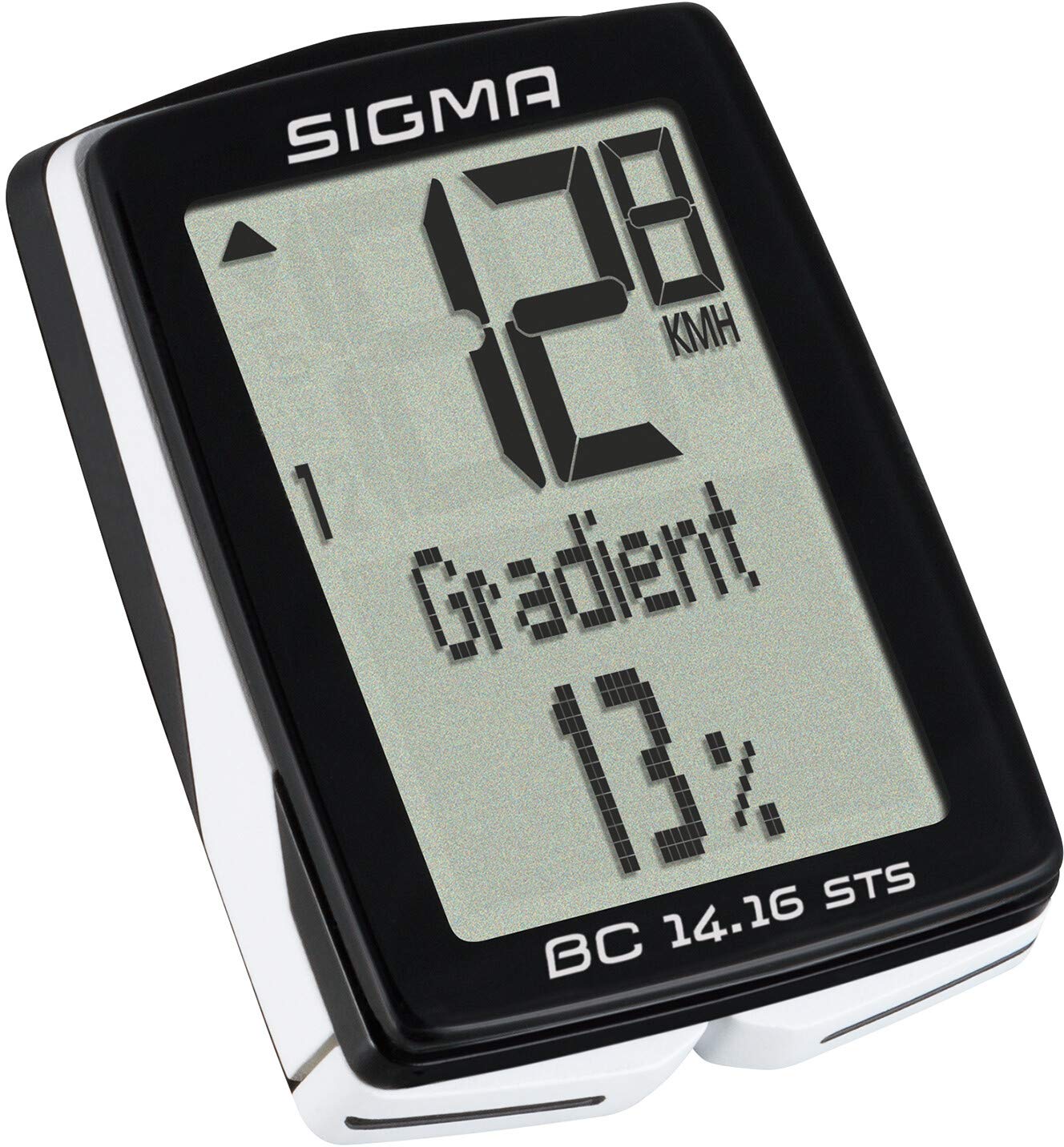 Sigma Sport BC 14.16 STS, 14 Fonctions, Mesure de l'altitude, Compteur de Vitesse de vélo sans Fil, NOI