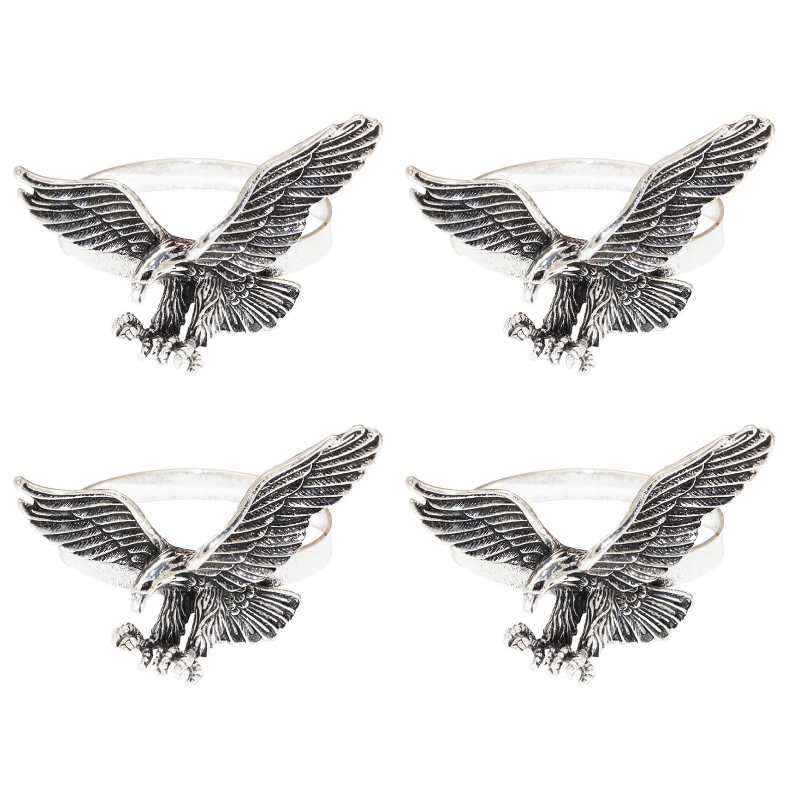 Unique Antique Hawks Napkin Clip Alloy Perfect Holiday Gathering Party Table Decoration