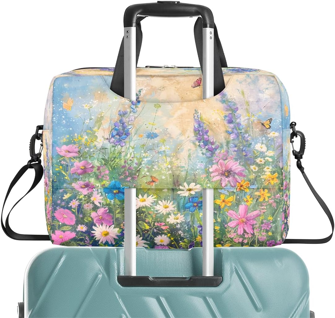 Laptop Shoulder Bag, Computer Laptop Bag Waterproof Laptop Sleeve Case -B34