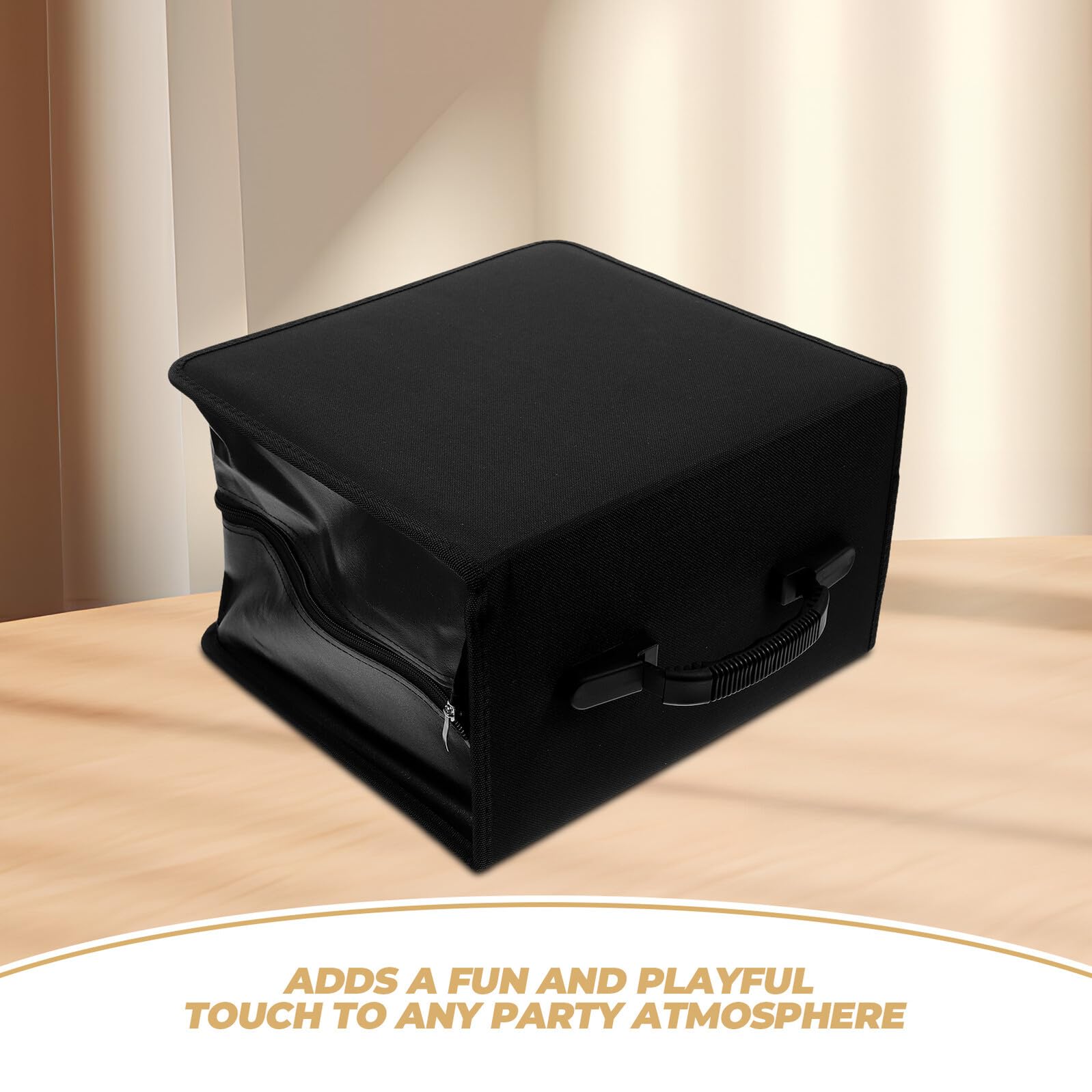 Porta Dvd CD in PU Ecopelle con Manico Organizer Dischi Custodia Grande per Viaggio e Protezione Dischi da Graffi Multiuso per Collezioni Ampie