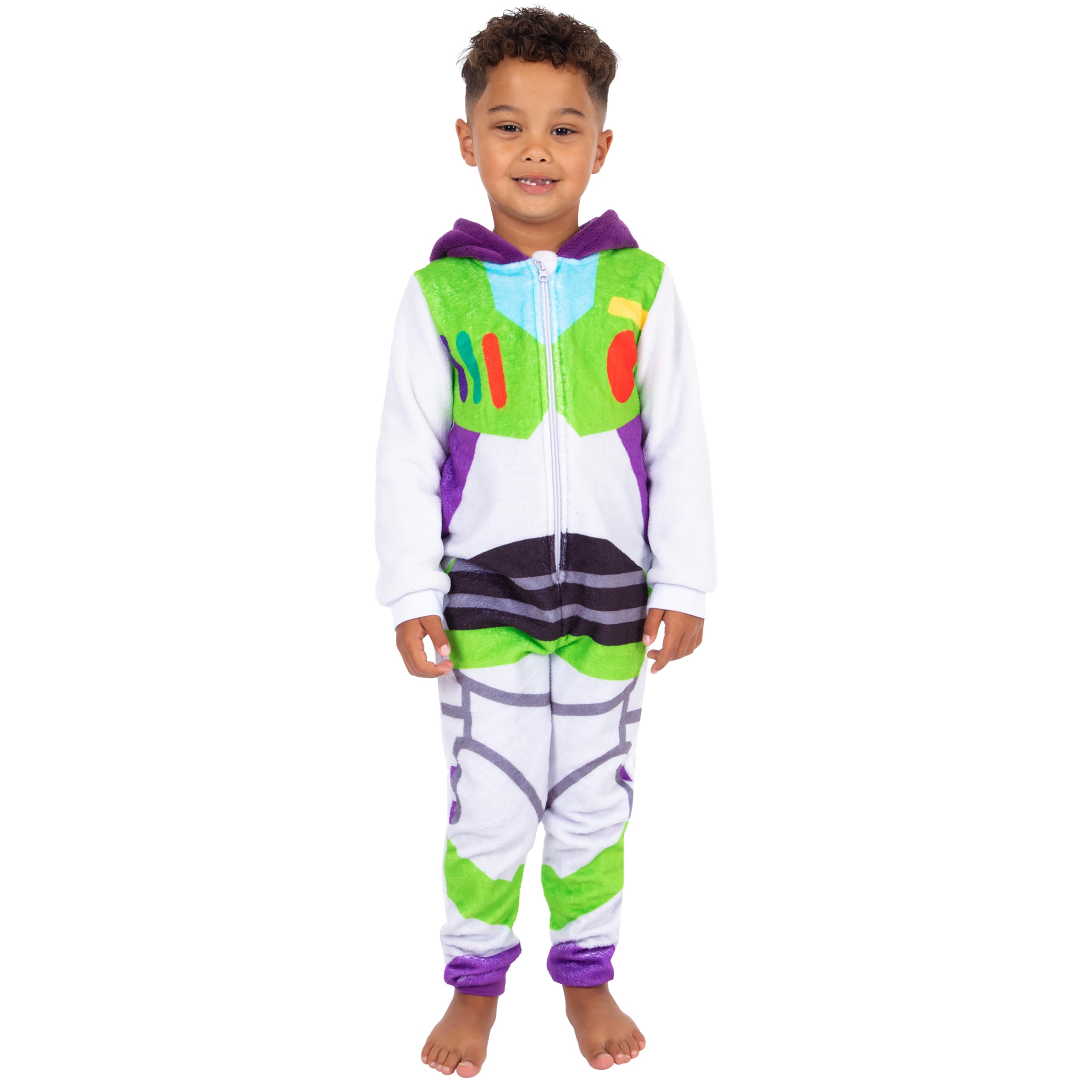 Disney Mono Buzz Lightyear | Toy Story Pijama Mono | Pijamas Polares | Pijama Polar Niño | 18 Meses E 8 Años
