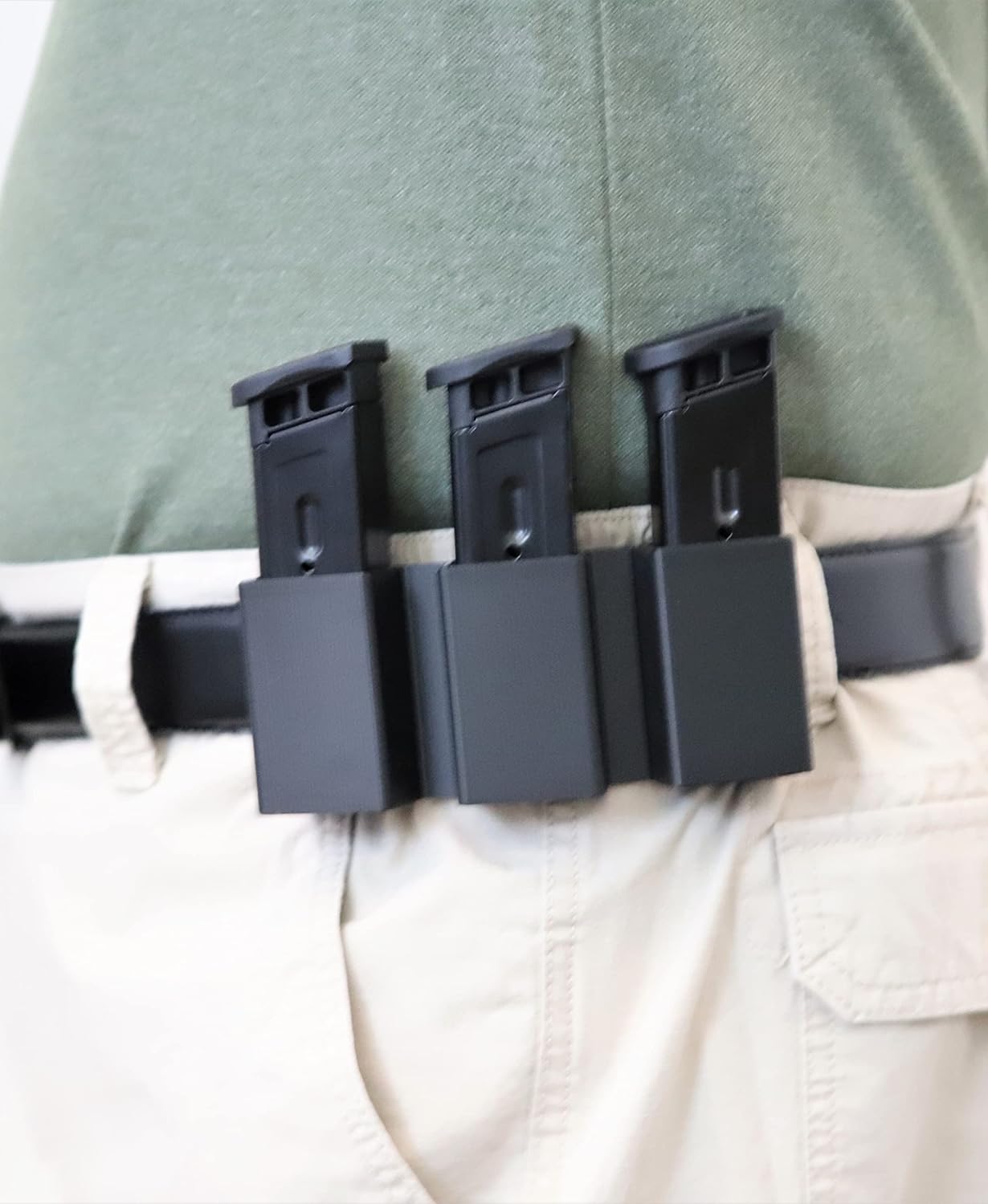 Triple Magazine Pouch for SIG P365 and P365XL, Magazines. Adjustable Belt Loops fit: 1.5 inch, 1.75 inch and 2 inch Belts.