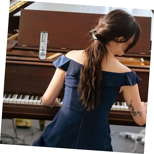 Miniatura 2 de Totority 3 unids metrónomo metrónomo máquina universal metrónomo metrónomos instrumentos musicales para niños violín madera metrónomo madera teca
