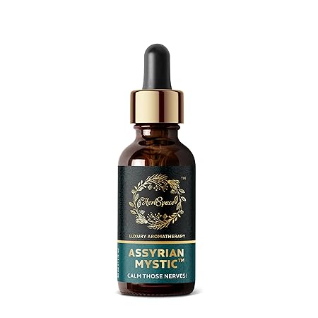 Assyrian Mystic - Stress Relief Remedy | Instant Relief from Stress and Anxiety | Aromatherapy Formulation - Crafted with 100% Pure Essential Oils | No Harmful Chemicals | No Side-Effects | Certified by Ministry of AYUSH (30ML)