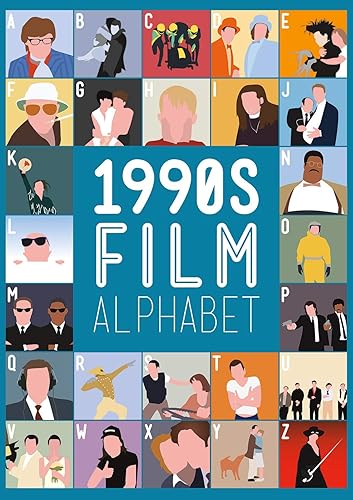 Buffalo Games - Alfabeto de la película de los años 90 - Rompecabezas de 300 piezas grandes, multicolor, 21.25 pulgadas de largo x 15 pulgadas de