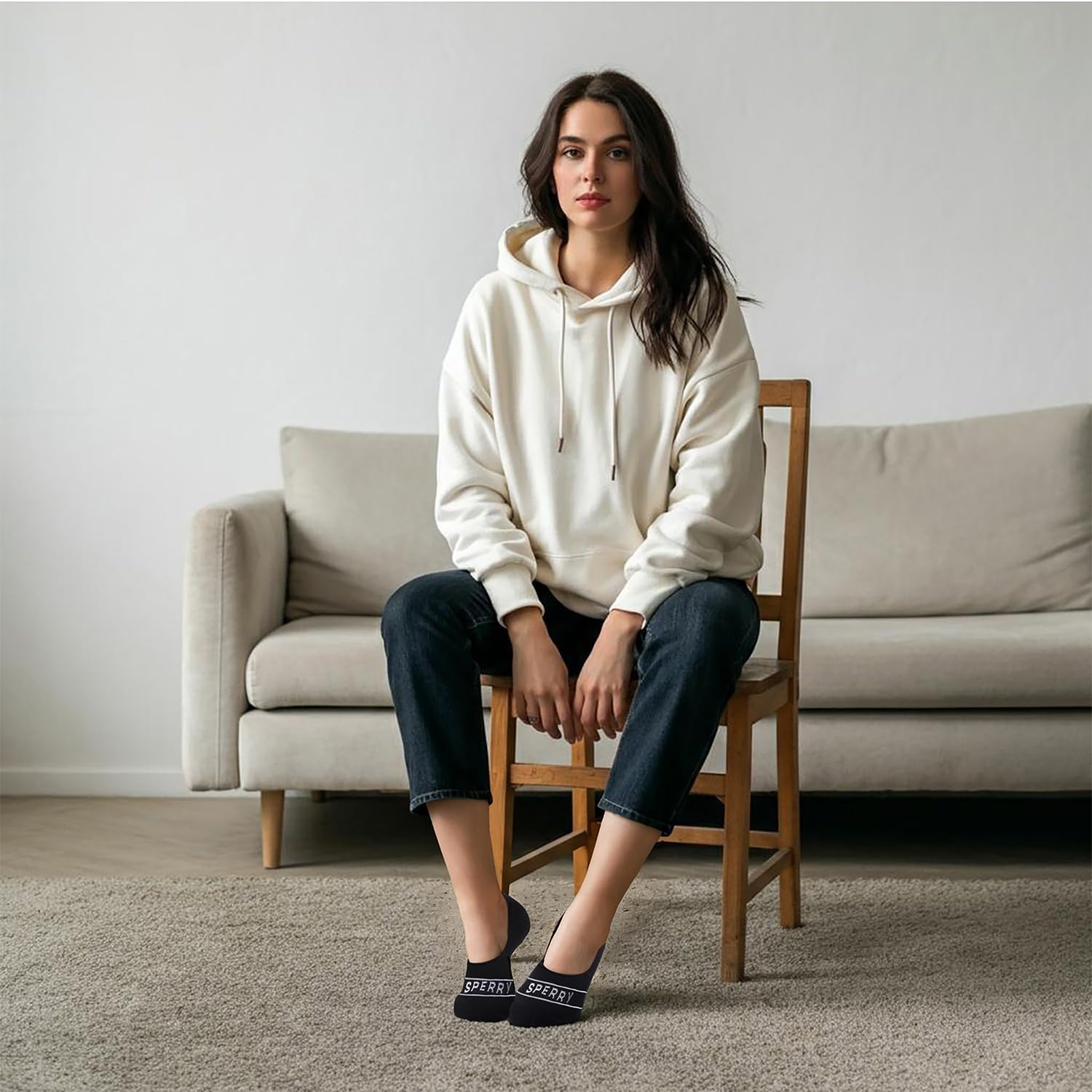 Sperry Women's 5-Pack No Show Sock Liners – Ultra Low Cut, Non-Slip Heel Grip, Soft Nylon, Invisible Socks for Sneakers - Image 3