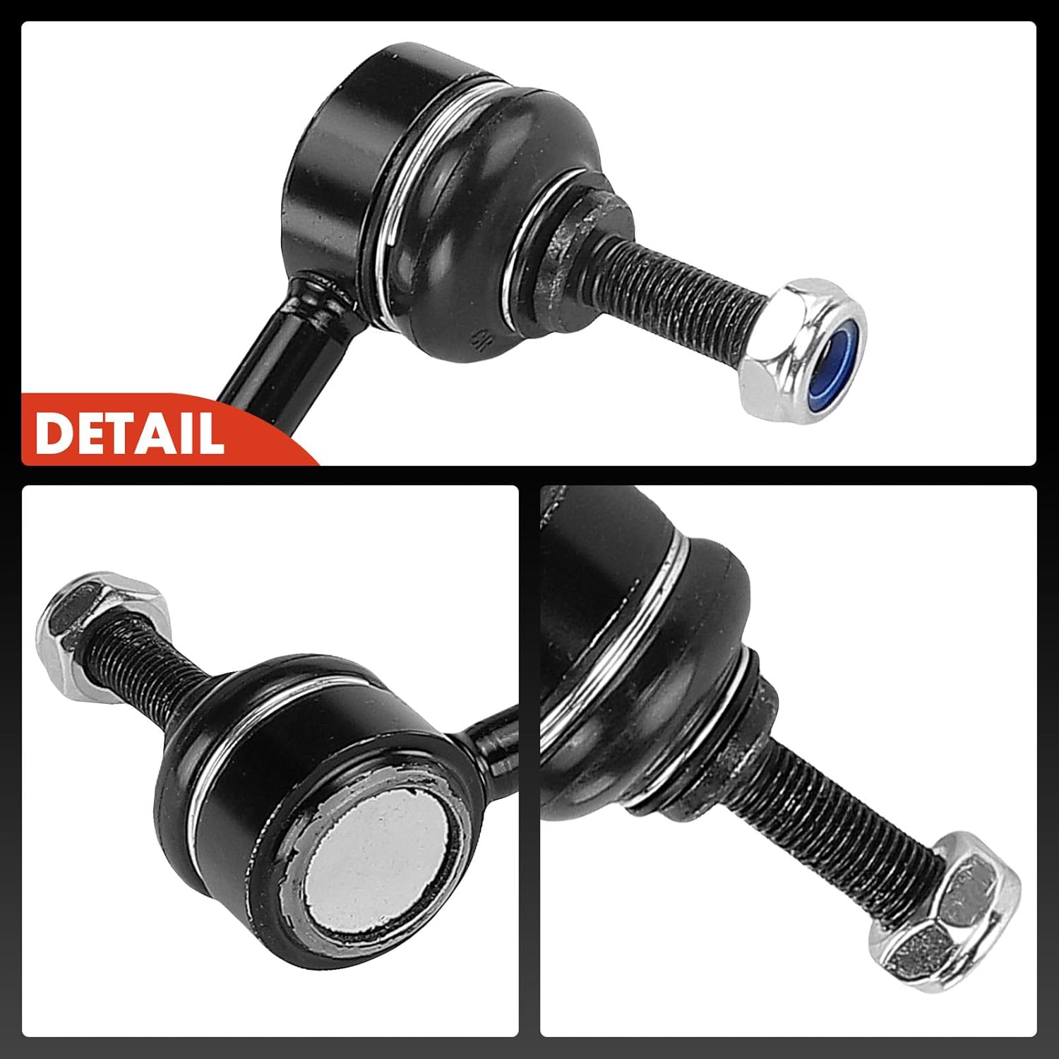 A-Premium 2 x Front Sway Bar Links Stabilizer Bar Links, Compatible with BMW 525xi 2006-2007, 528i xDrive & 535i xDrive 2009-2010, 528xi & 535xi 2008, 530xi 2006-2007