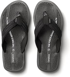 Careforce Ortho Slippers for Men Daily Use, Soft EVA Cushioned Flip Flops &amp; Sliders with Arch Support, Anti-Slip, Lightwei...