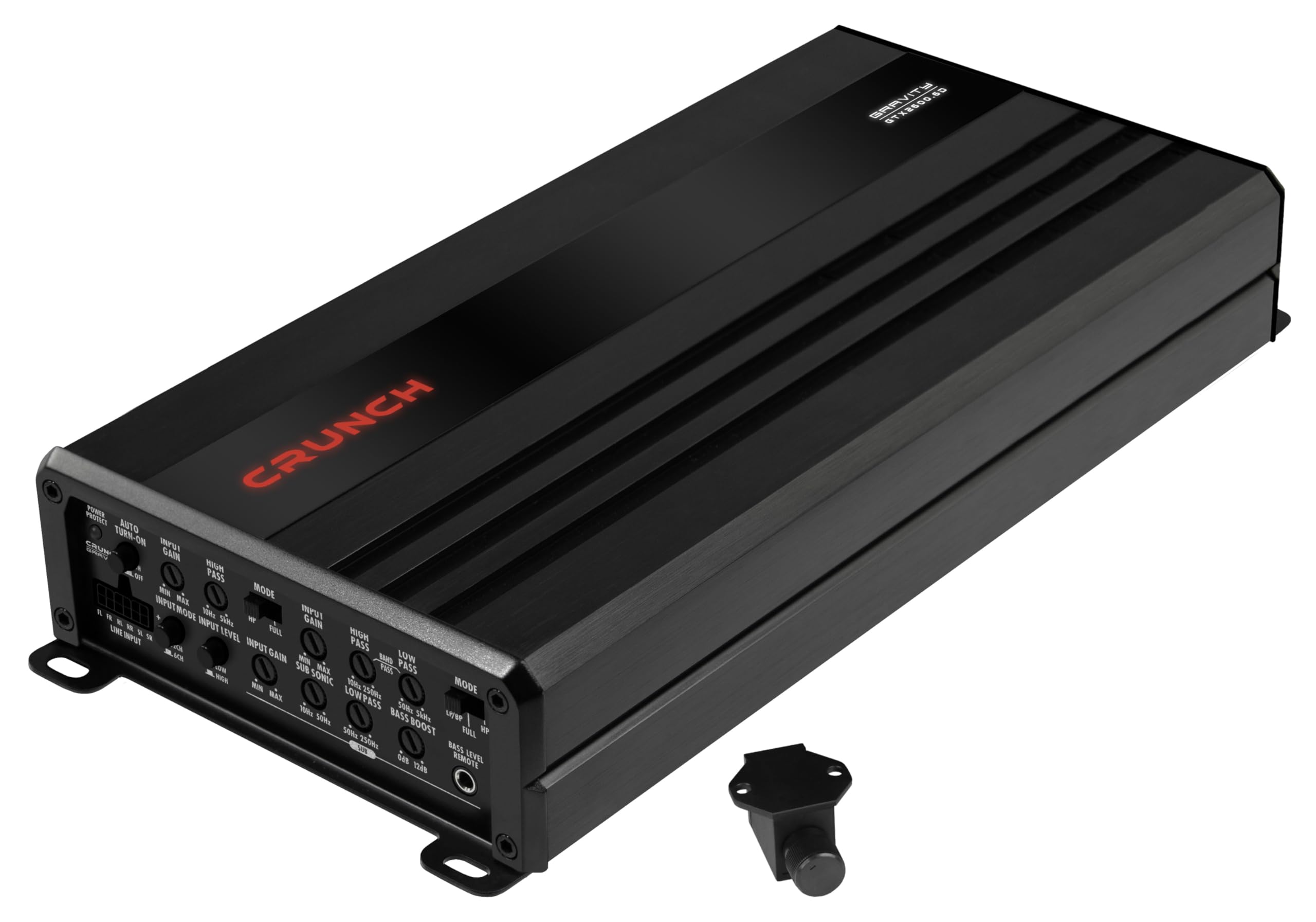 CRUNCH GTX2600.6D - Amplificatore digitale classe D a 6 canali con 2640 W max. | Gravity Mini AMPLIFIERS | CRUNCH Car Audio Unlimited