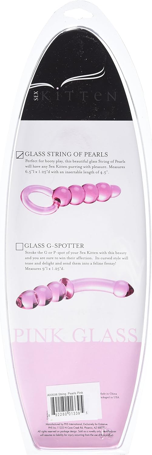 Pink Glass, String Of Pearls