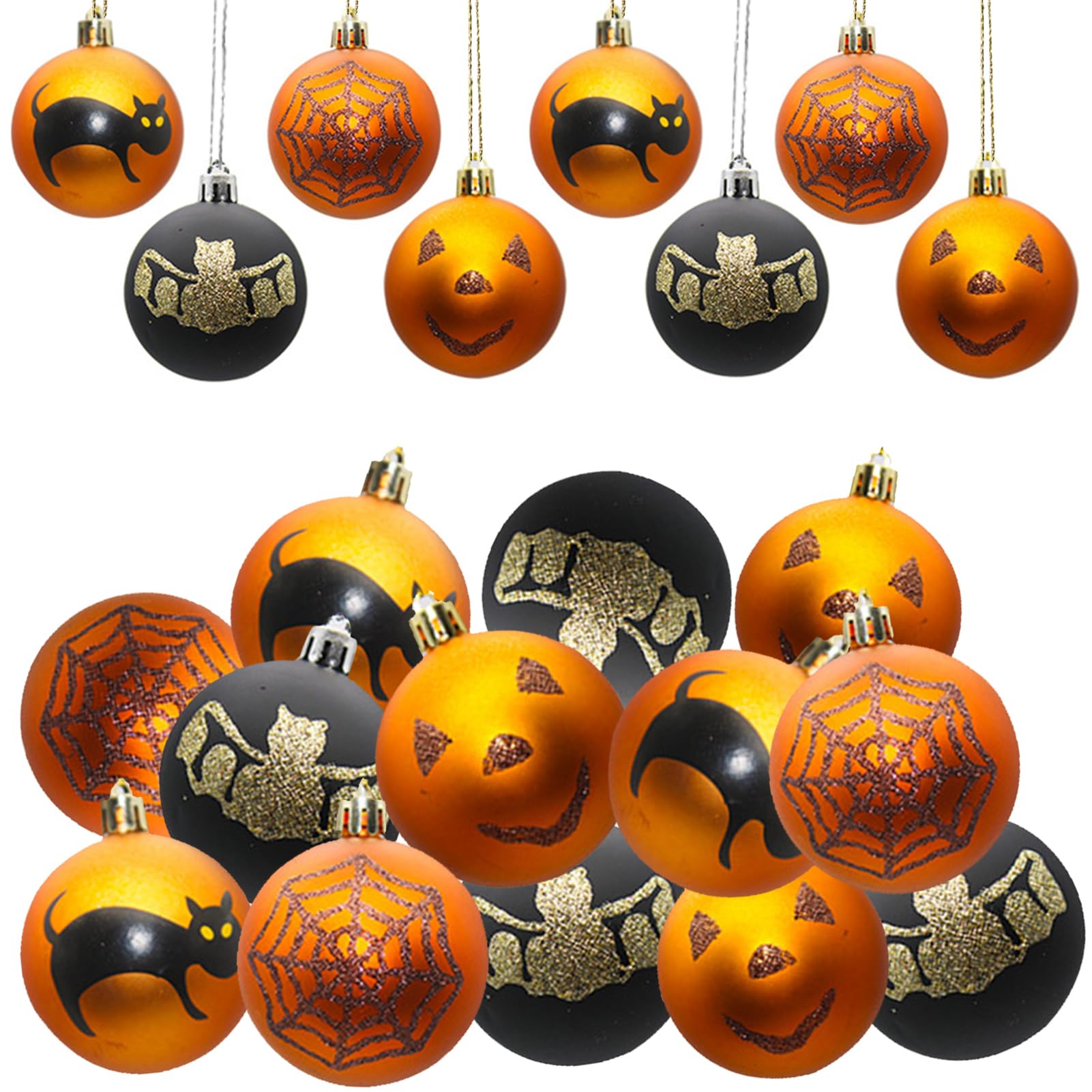 Amazon | ハロウィン装飾 飾り ハロウィン ボール オーナメント 直径