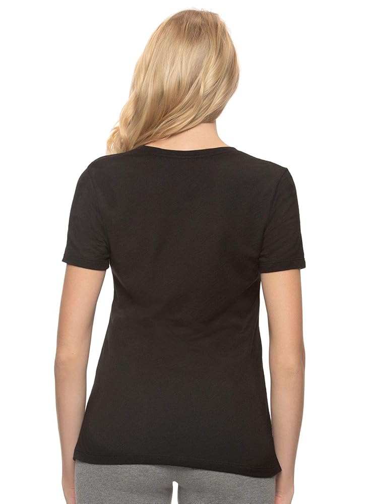 Felina Slub Jersey V-Neck Tee Soft, Lightweight, and