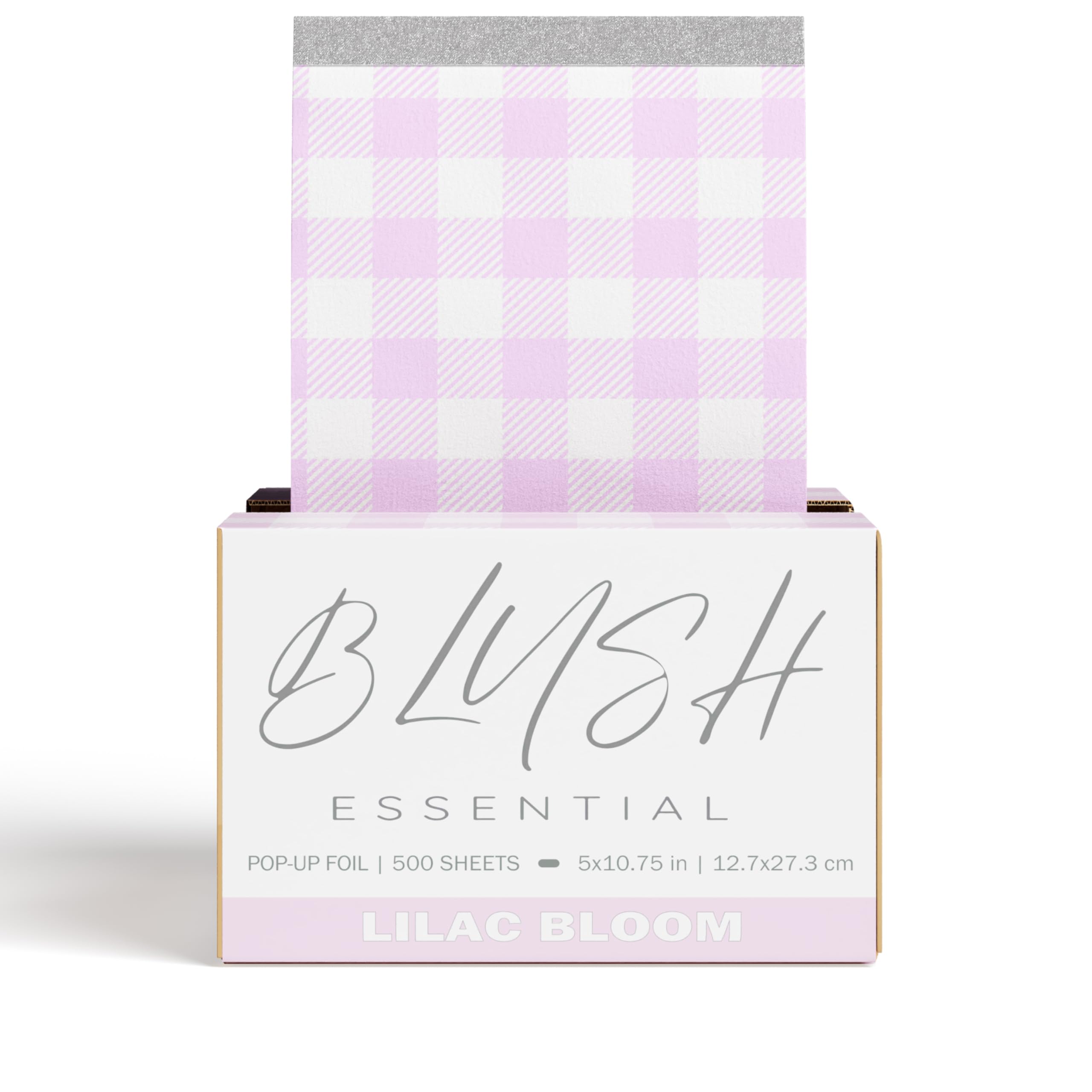 Blush Foils, Cute Pop Up Hair Foils - 5 x 10.75in, 500 (Lilac Bloom)