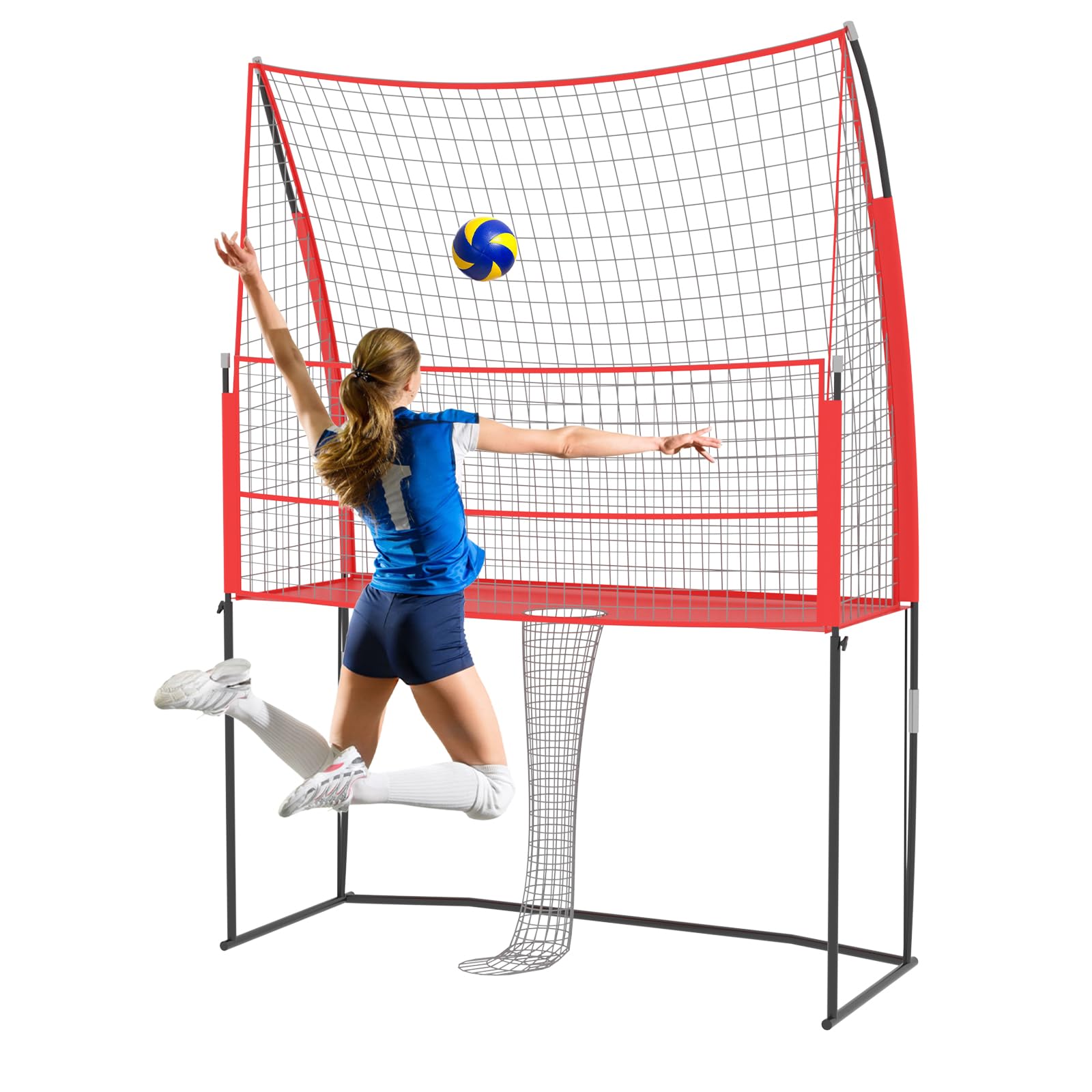 バレーボールネット バレーボール練習ネット バレーボール練習器具 高