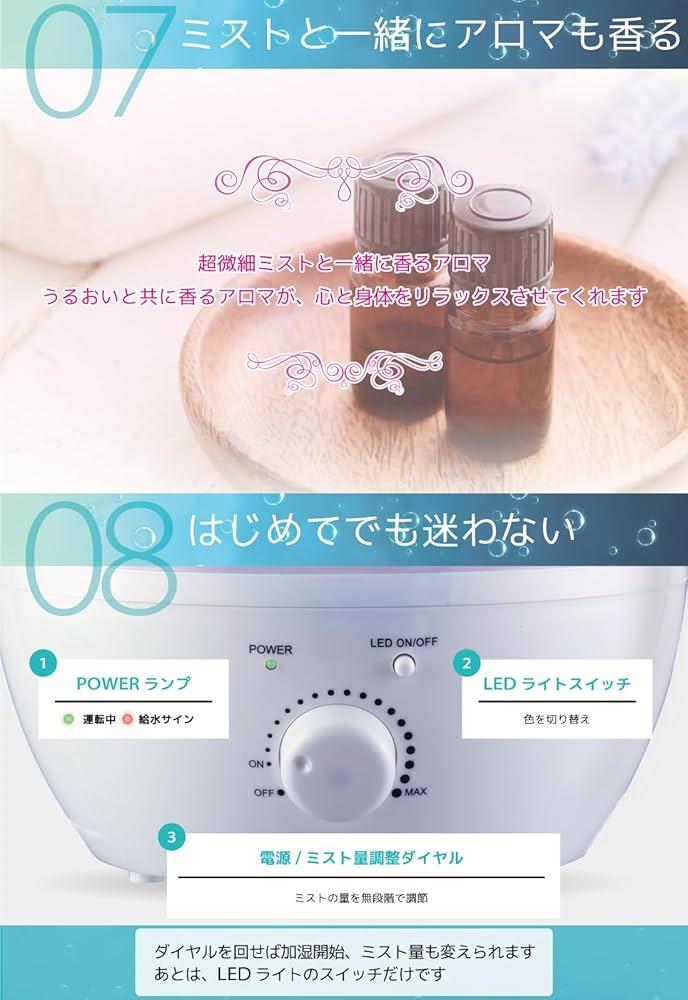 fe sigma　シルバーカー　加湿器 Amazon.co.jp: 加湿器 4L 大容量 シルキーホワイト 41時間連続